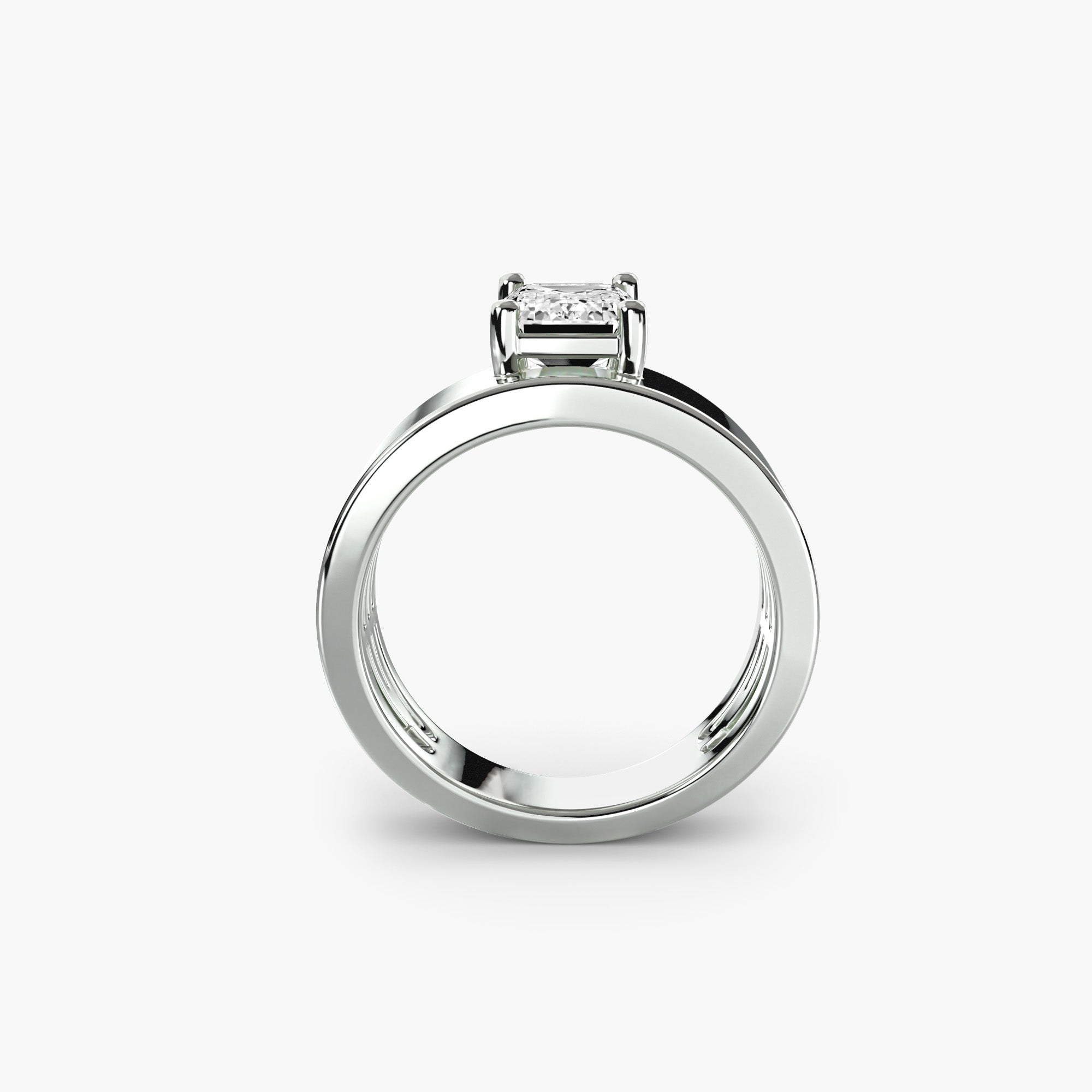 Wide Band Solitaire 2 - VTC Watches