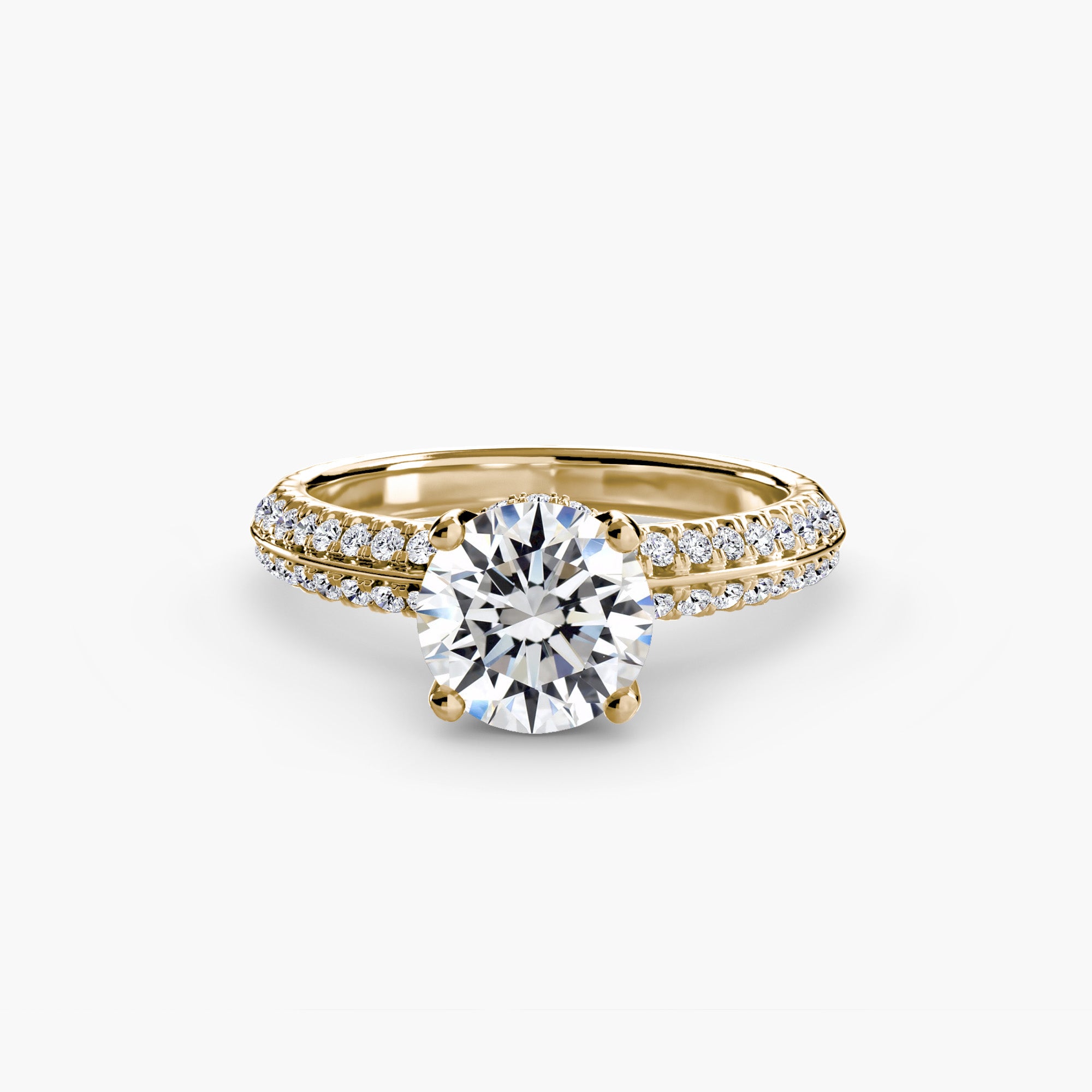 Solitaire with Pavé - VTC Watches