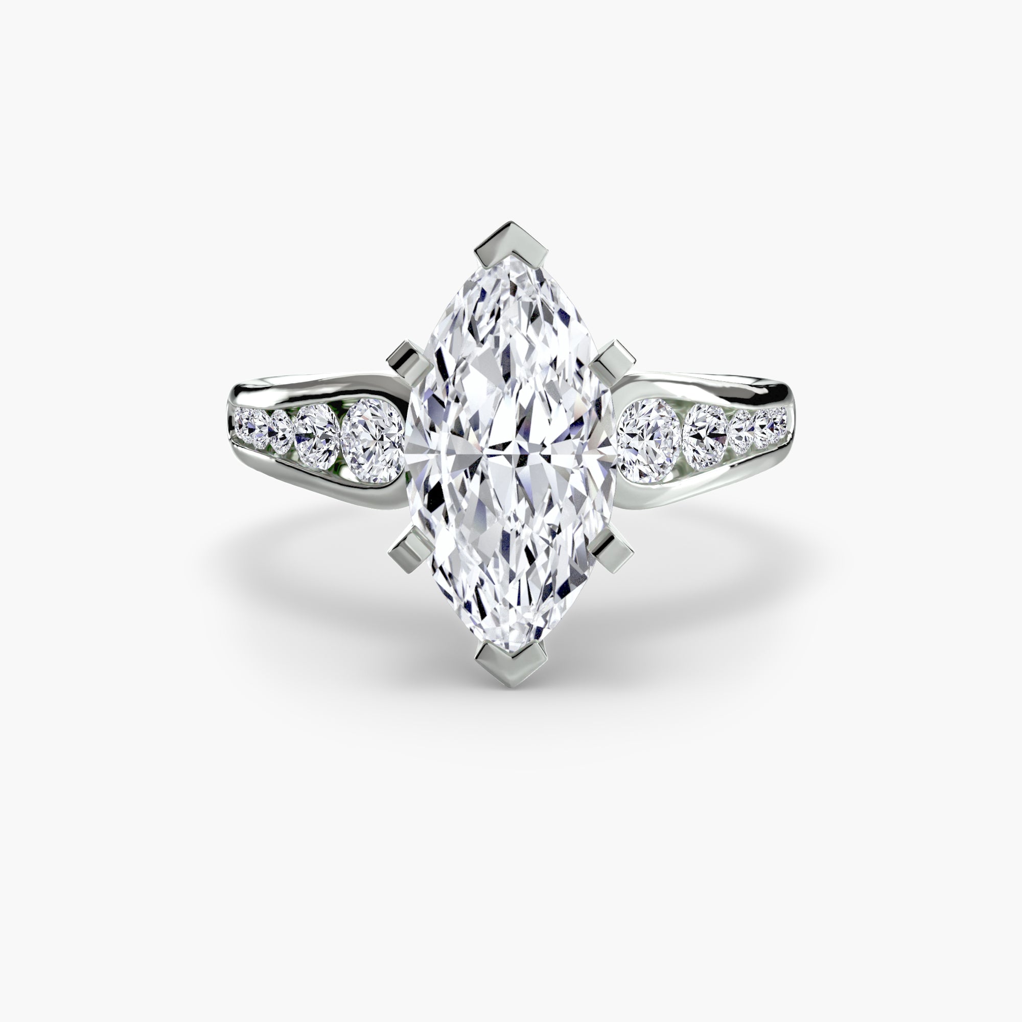 Solitaire with Pavé 2 - VTC Watches