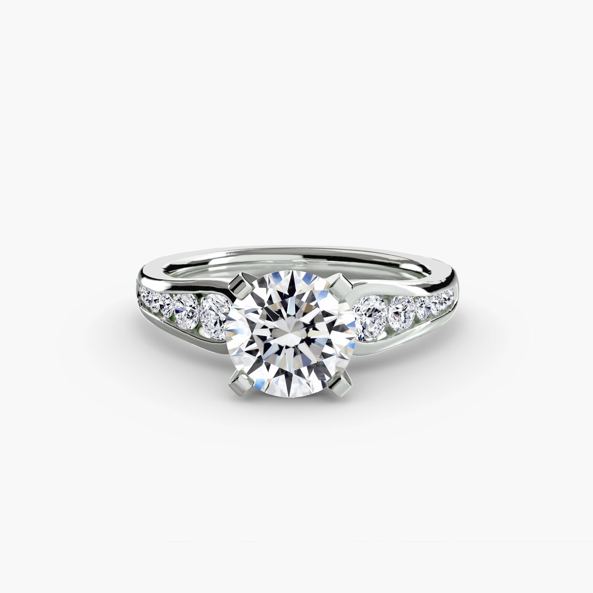 Solitaire with Pavé 2 - VTC Watches