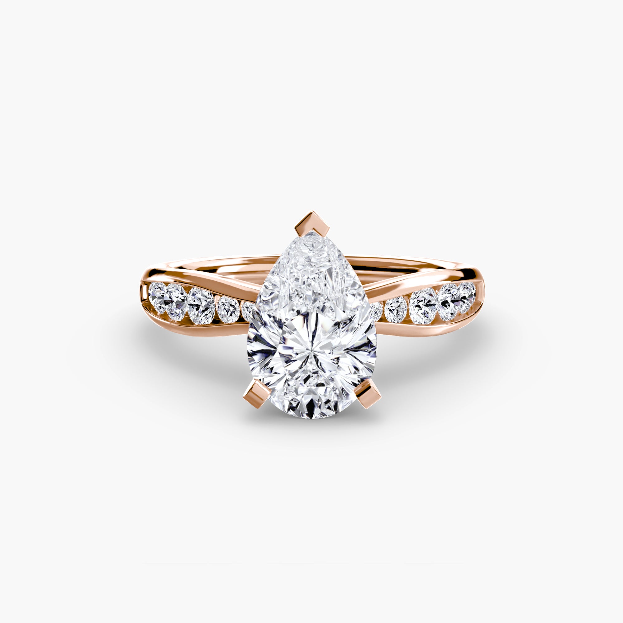 Solitaire with Pavé 3 - VTC Watches
