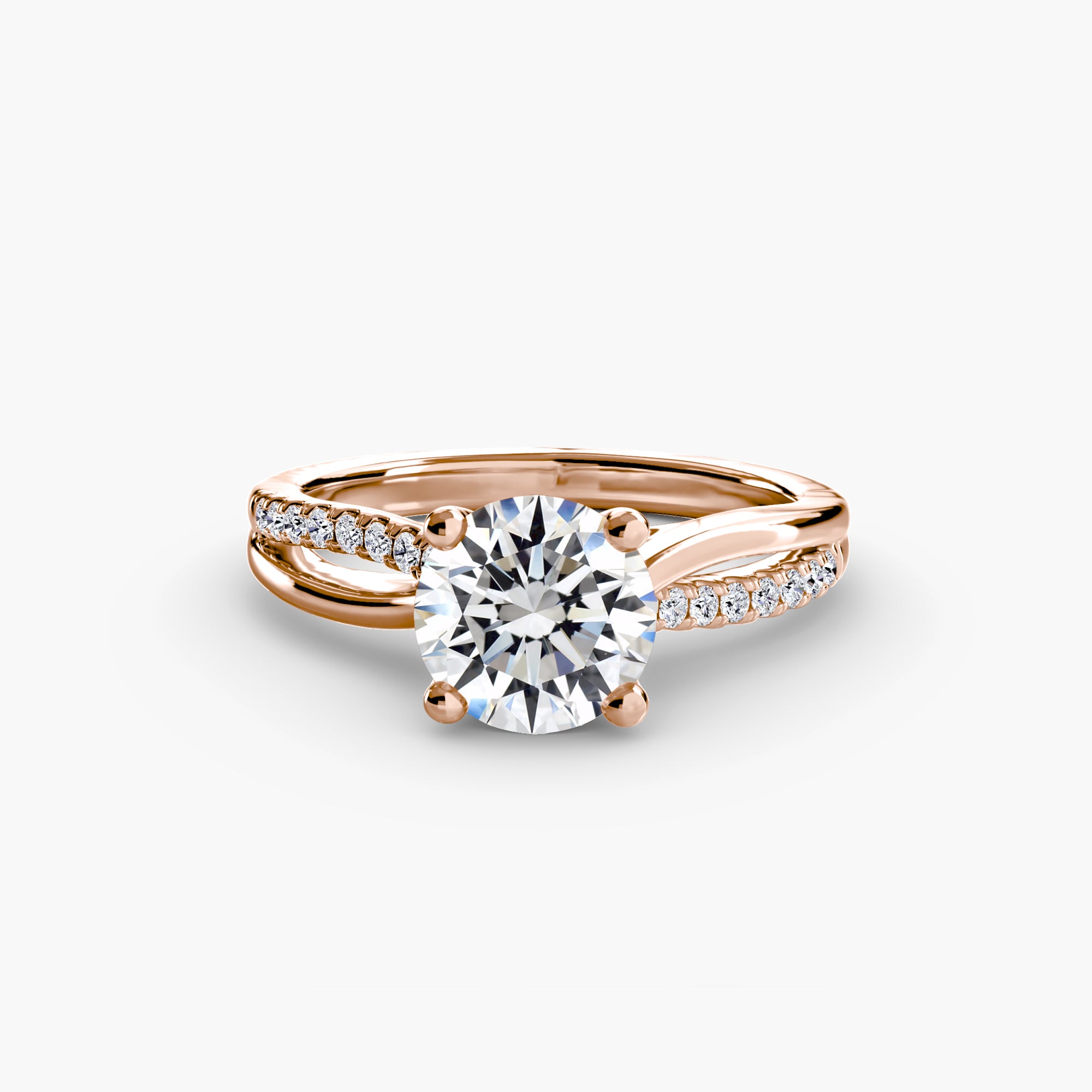 The Split Shank Pavé Solitaire - VTC Watches