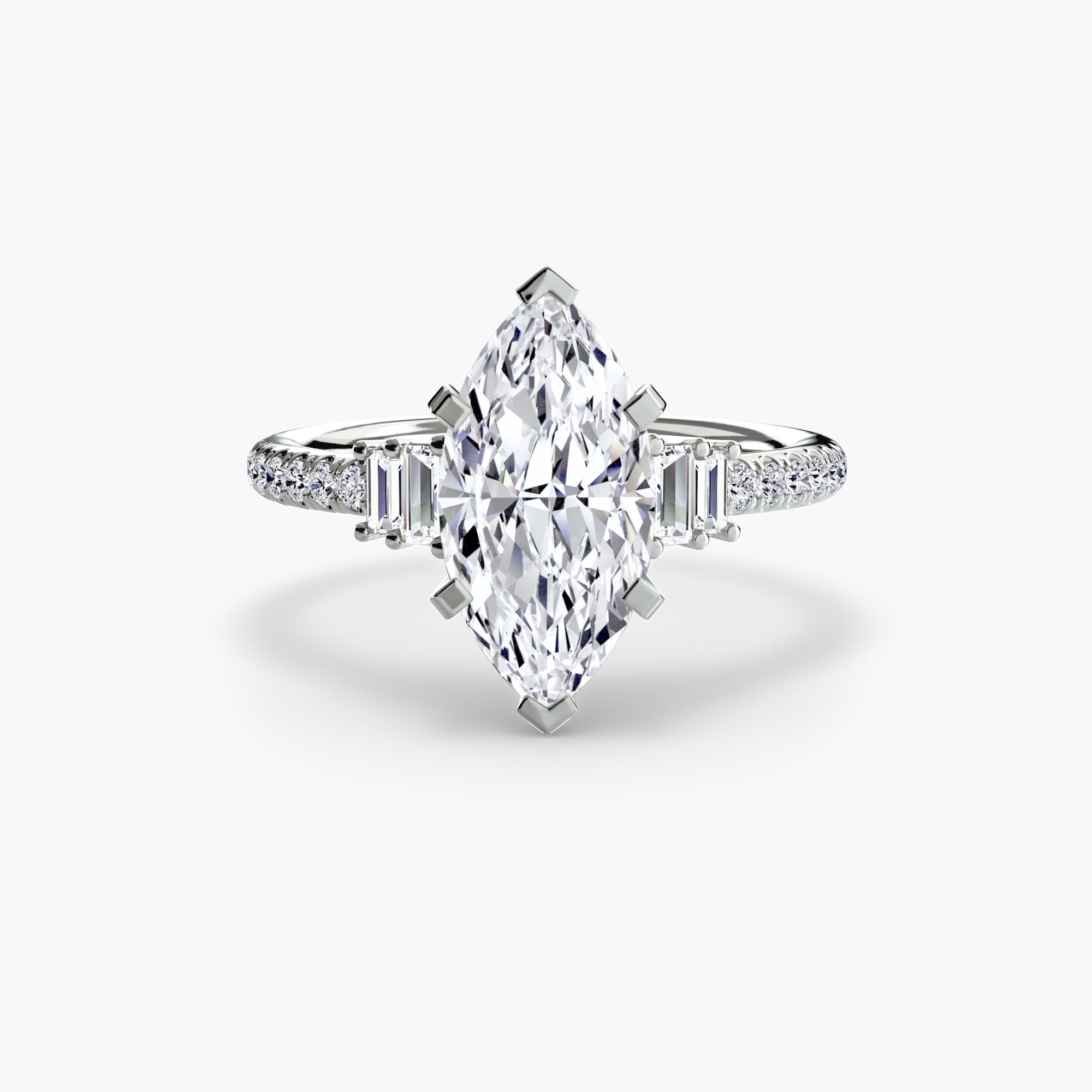 Solitaire with Pavé 4 - VTC Watches