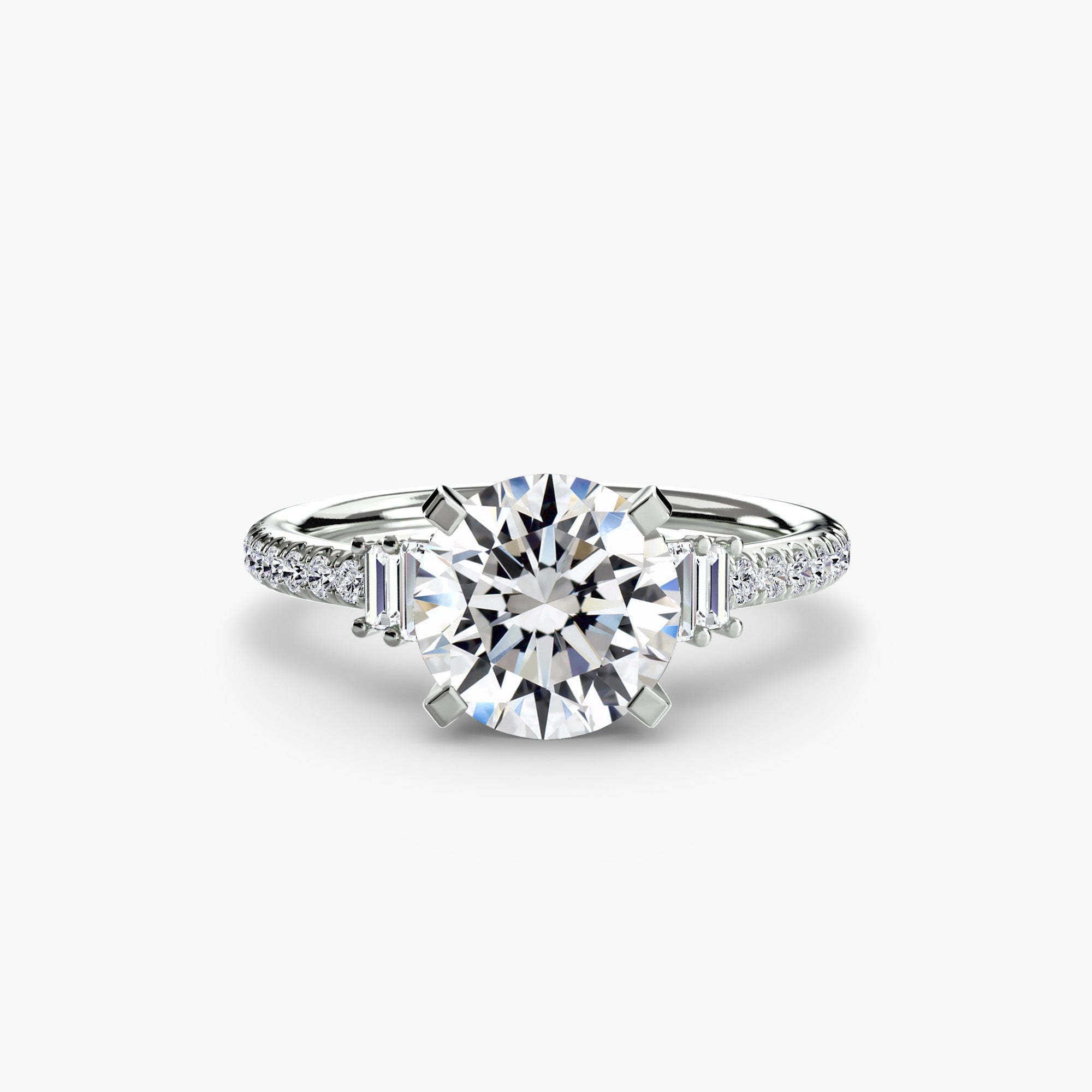 Solitaire with Pavé 4 - VTC Watches