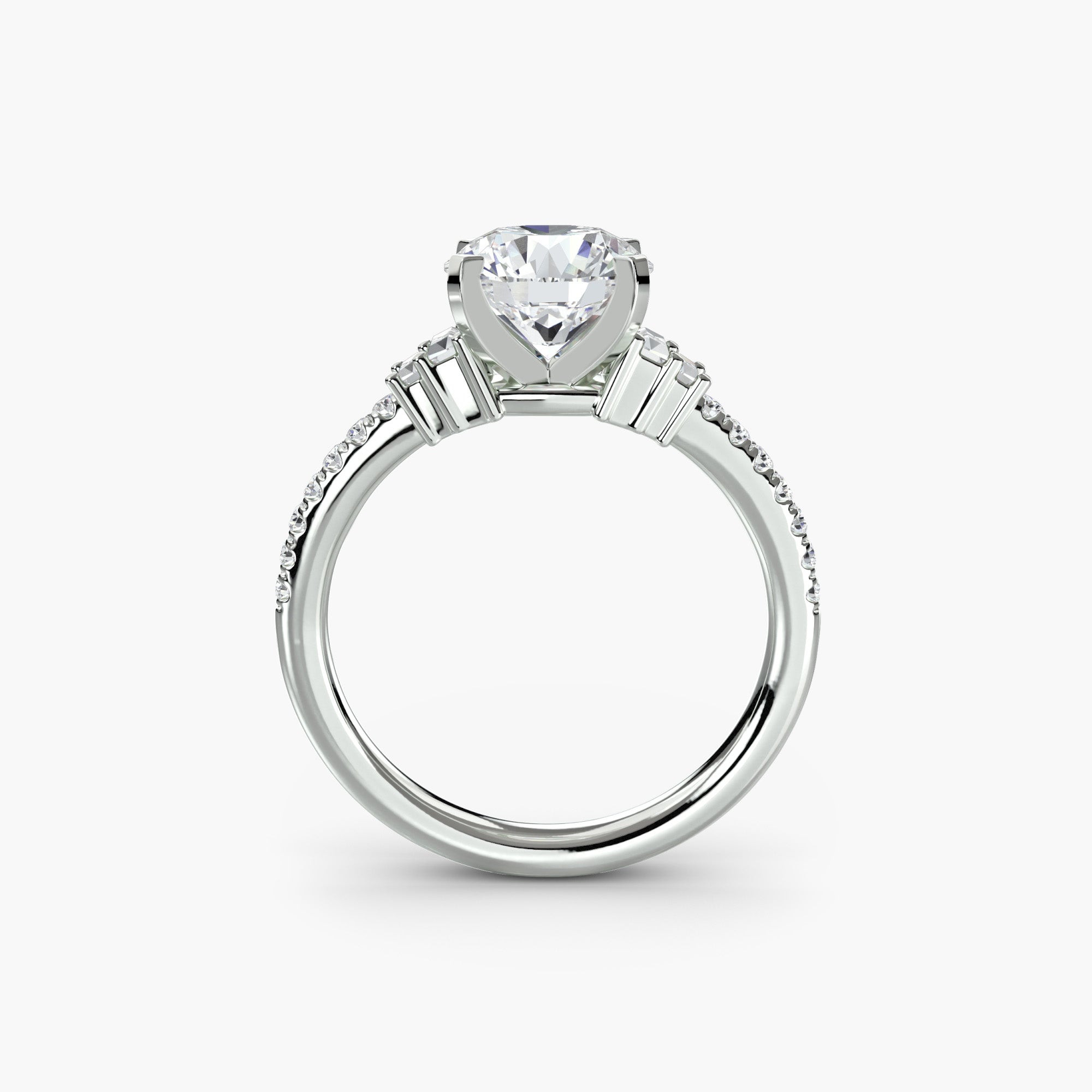 Solitaire with Pavé 4 - VTC Watches