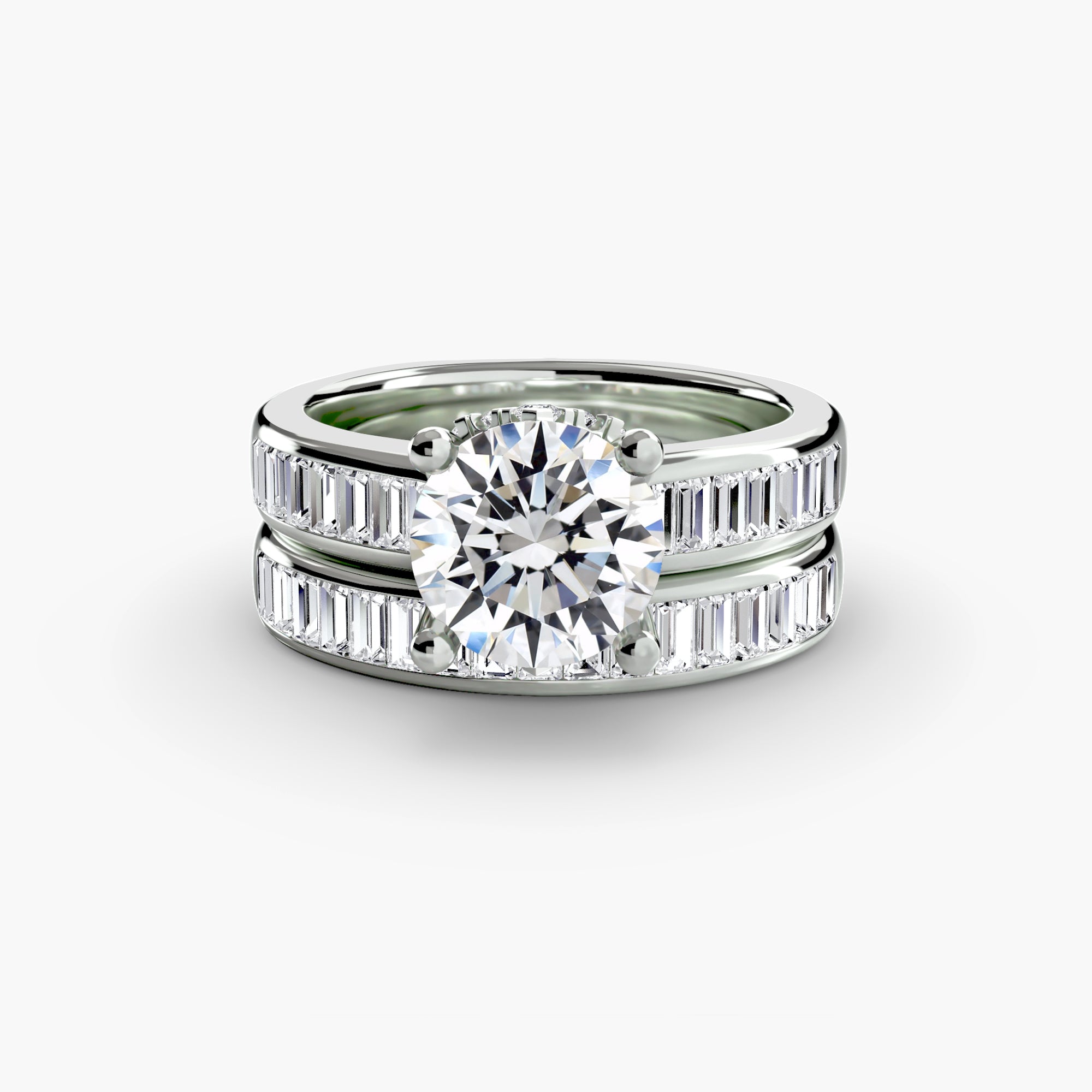 Baguette Channel Solitaire - VTC Watches