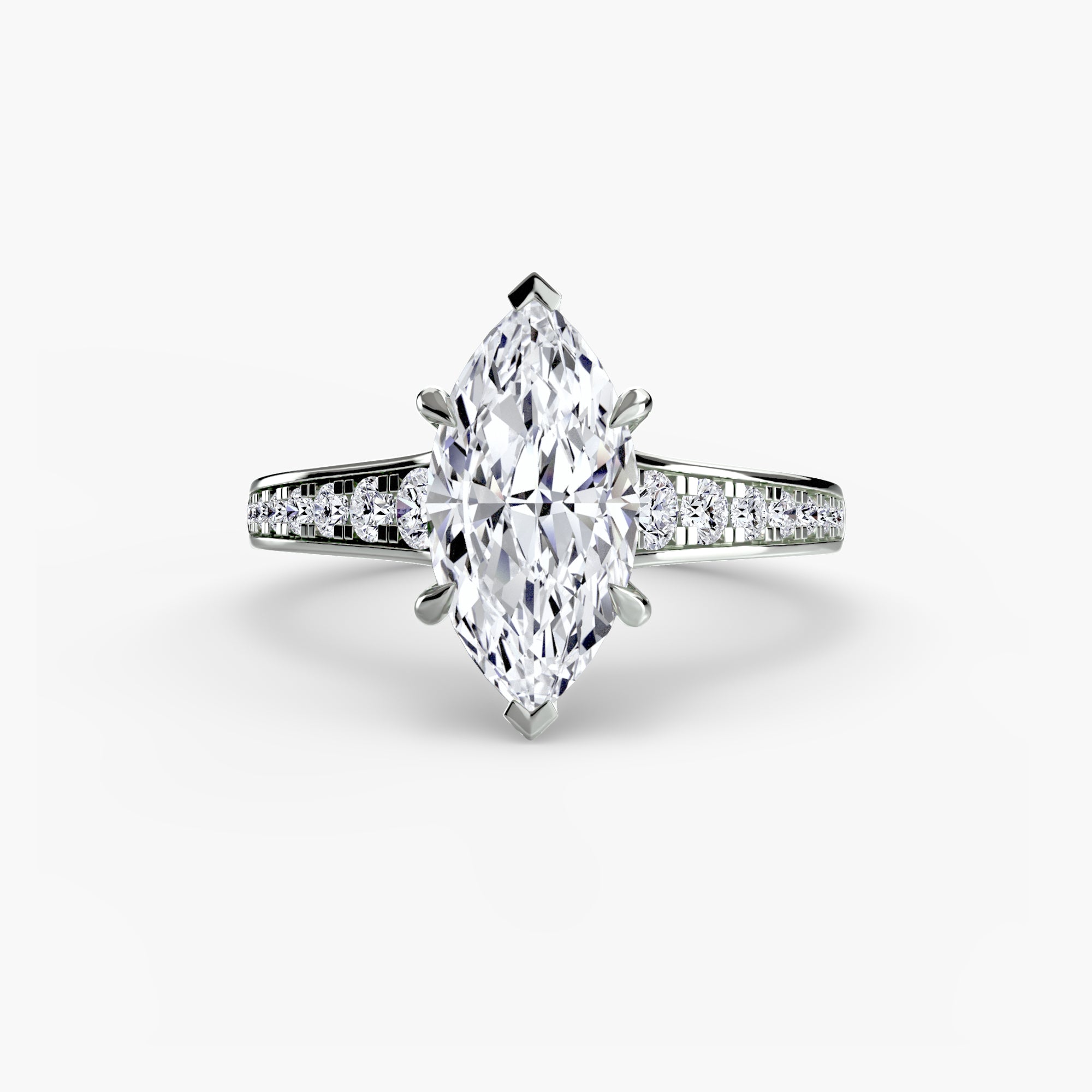 Solitaire with Pavé 7 - VTC Watches