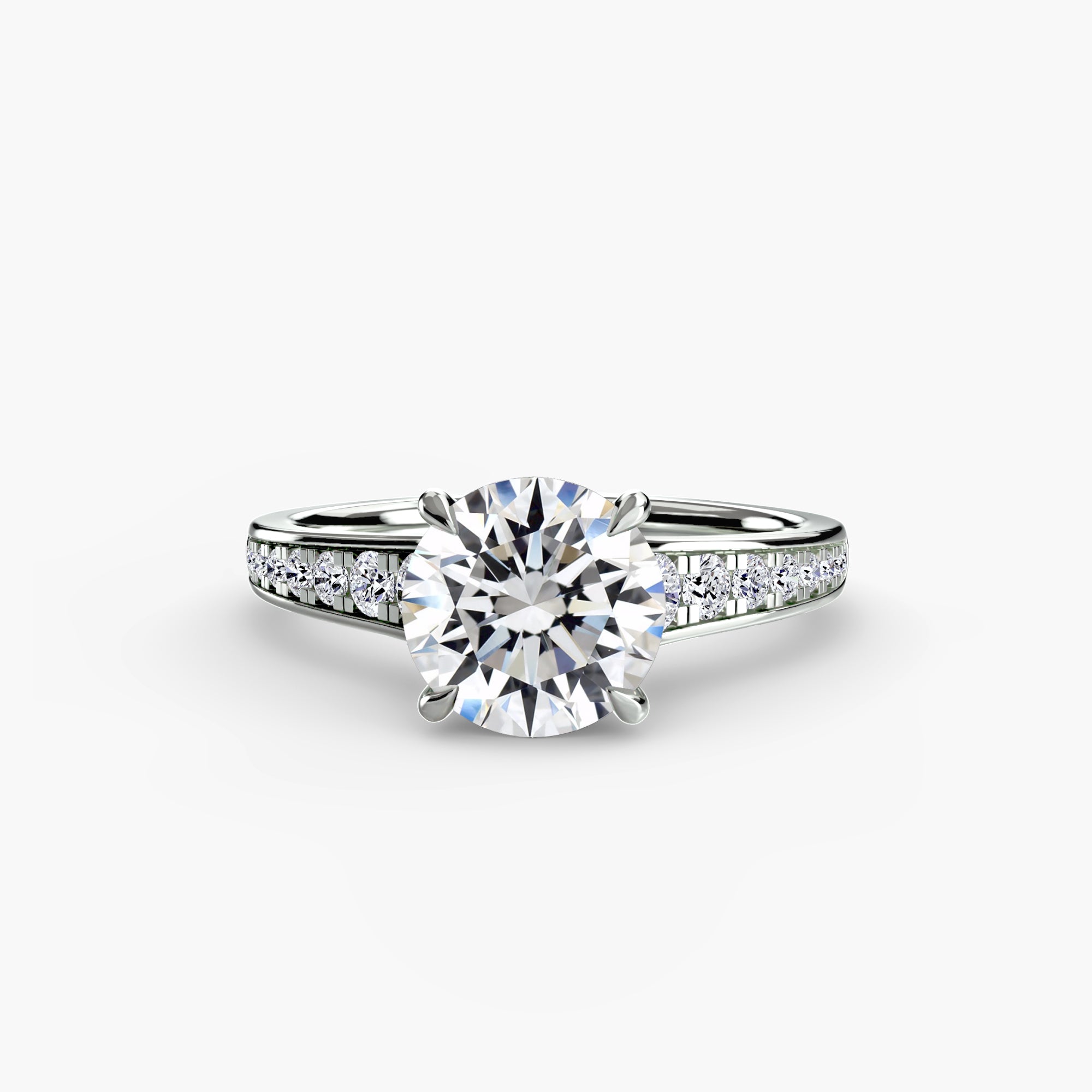 Solitaire with Pavé 7 - VTC Watches