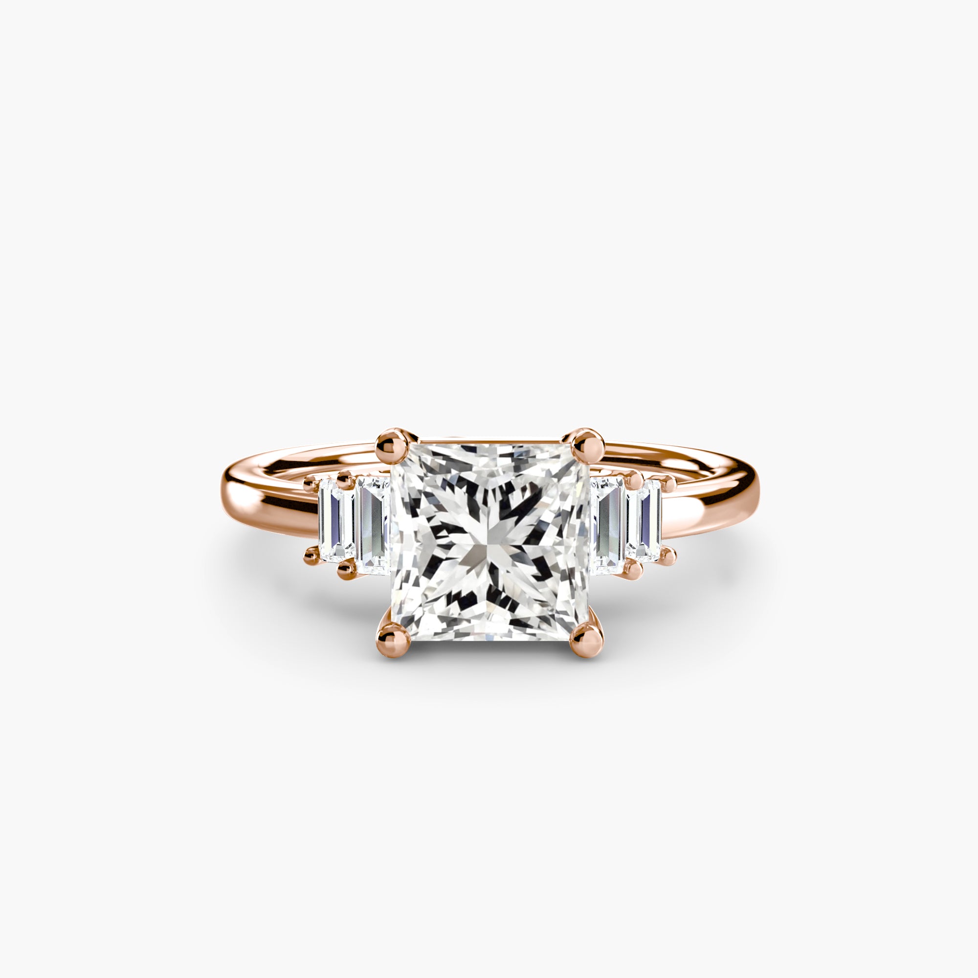 Baguette Accent Solitaire - VTC Watches