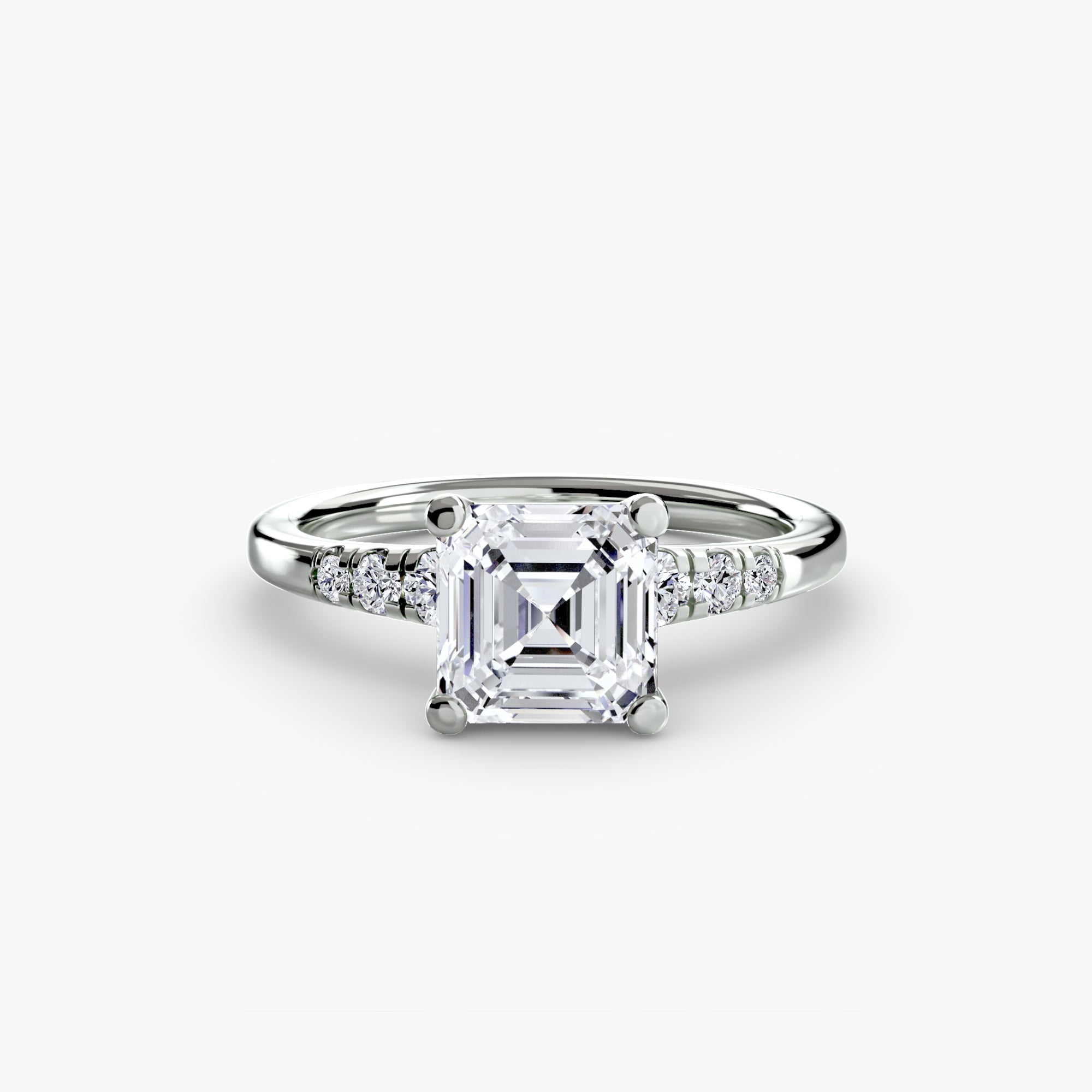 Solitaire with Shoulder Accents - VTC Watches