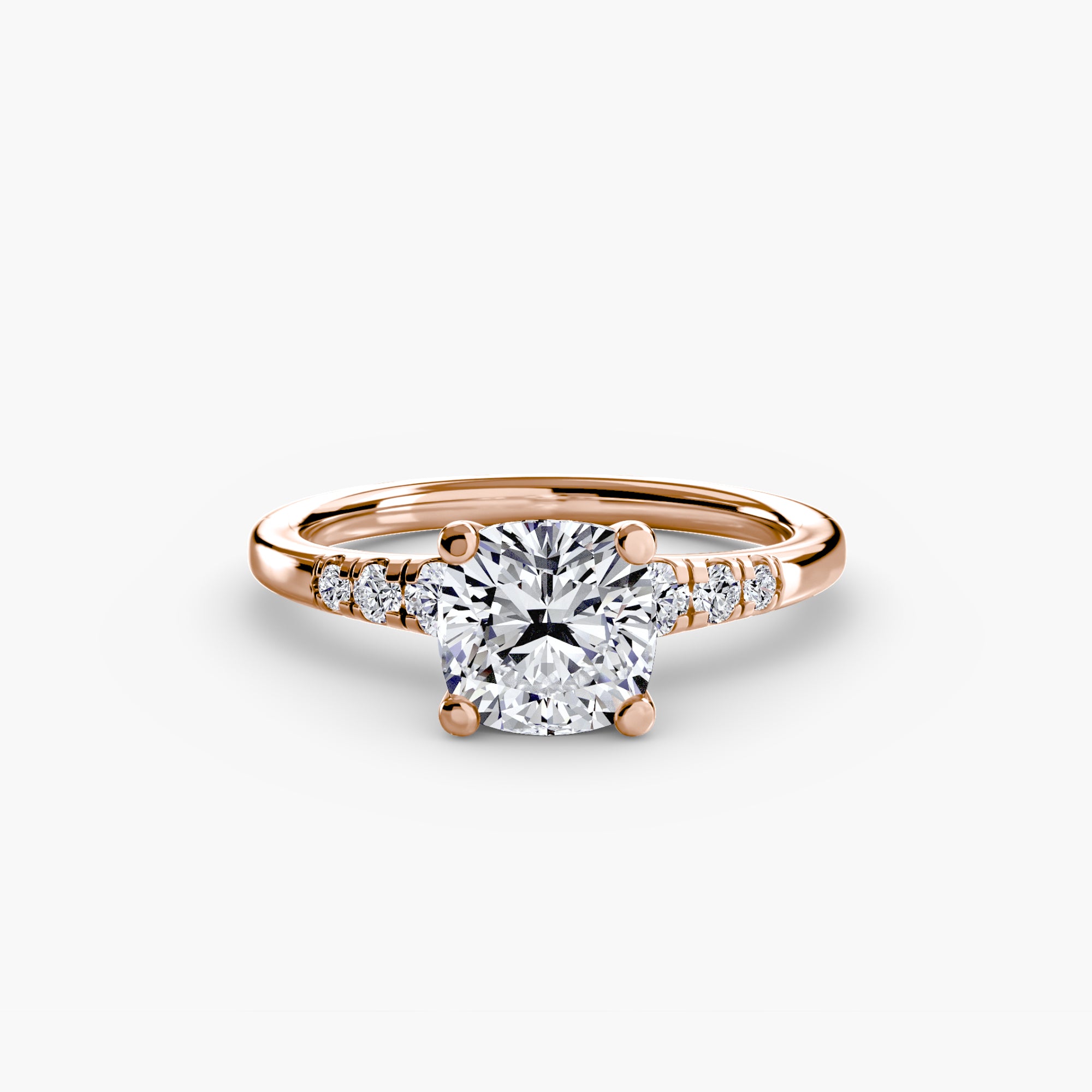 Solitaire with Shoulder Accents - VTC Watches