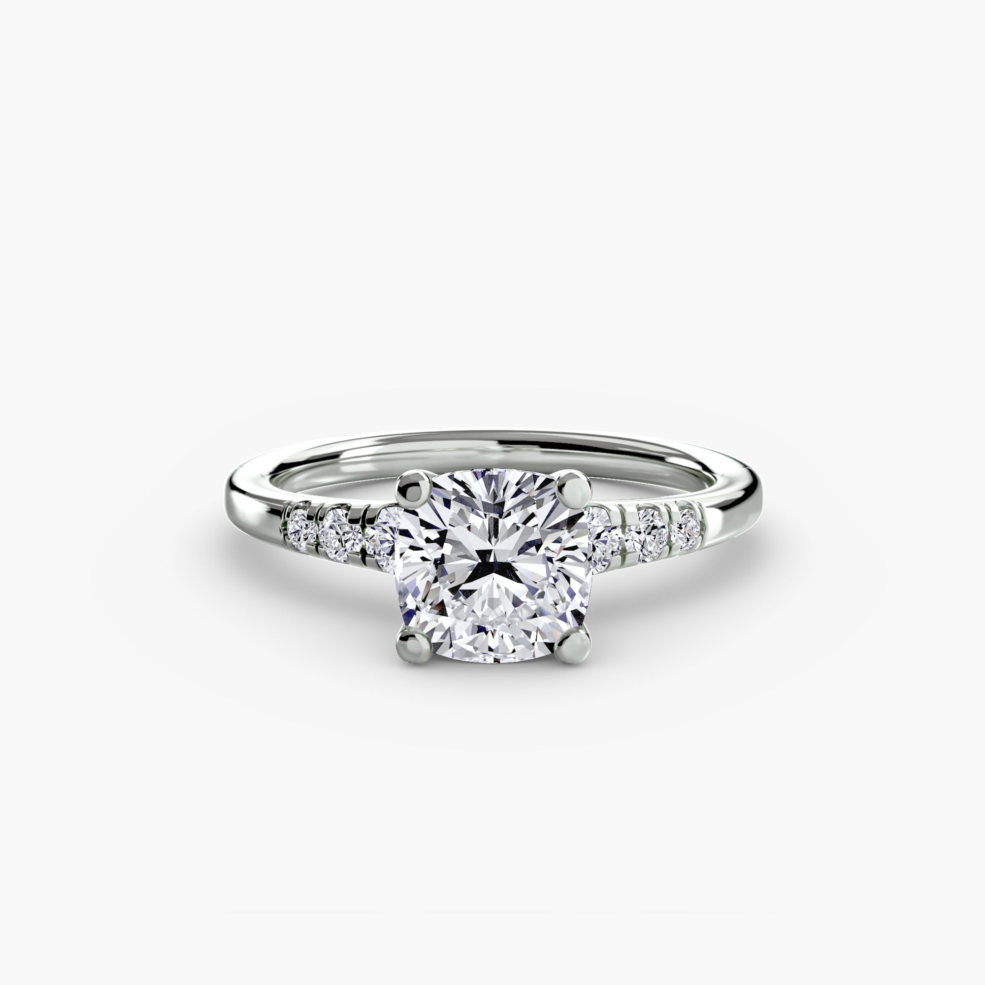 Solitaire with Shoulder Accents - VTC Watches