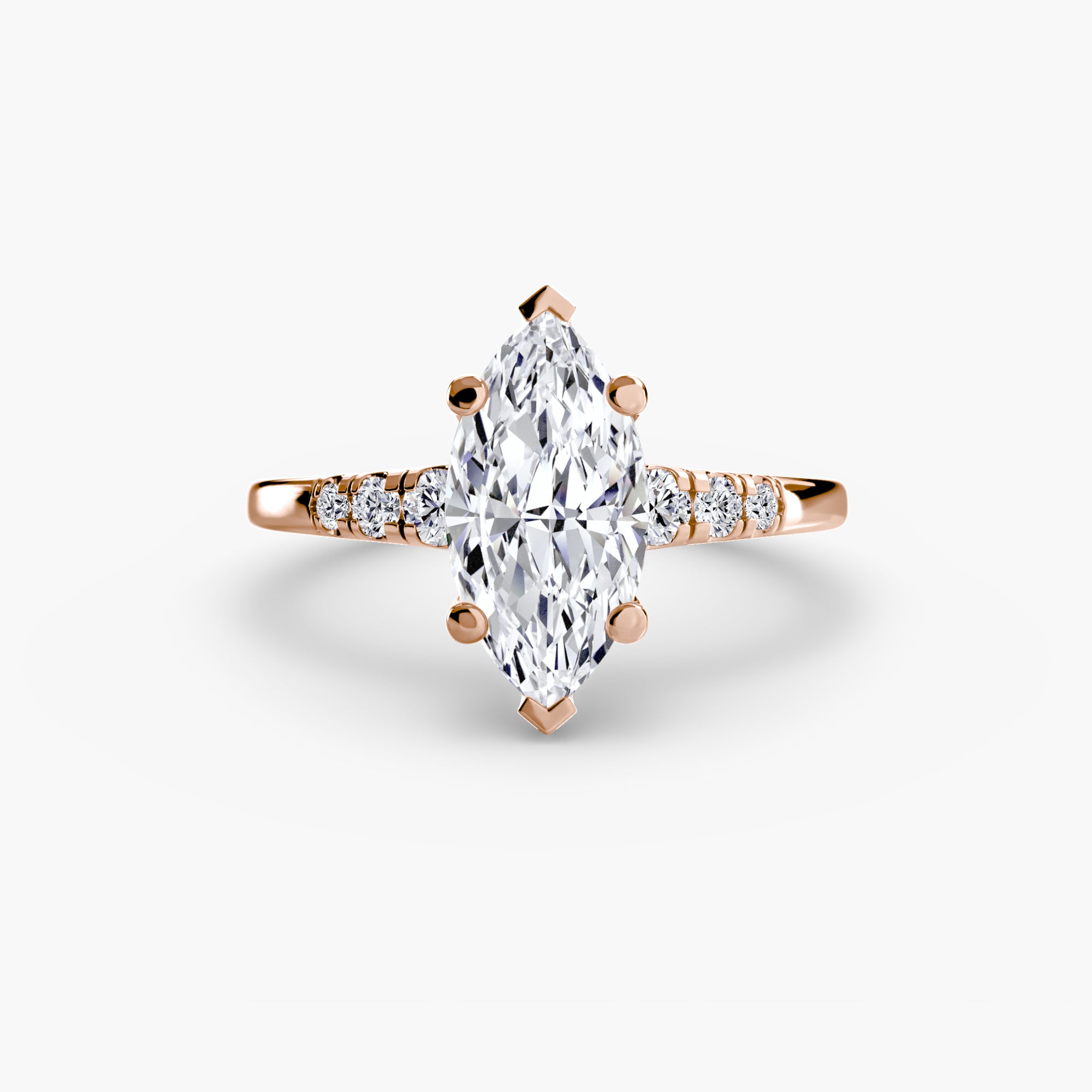 Solitaire with Shoulder Accents - VTC Watches