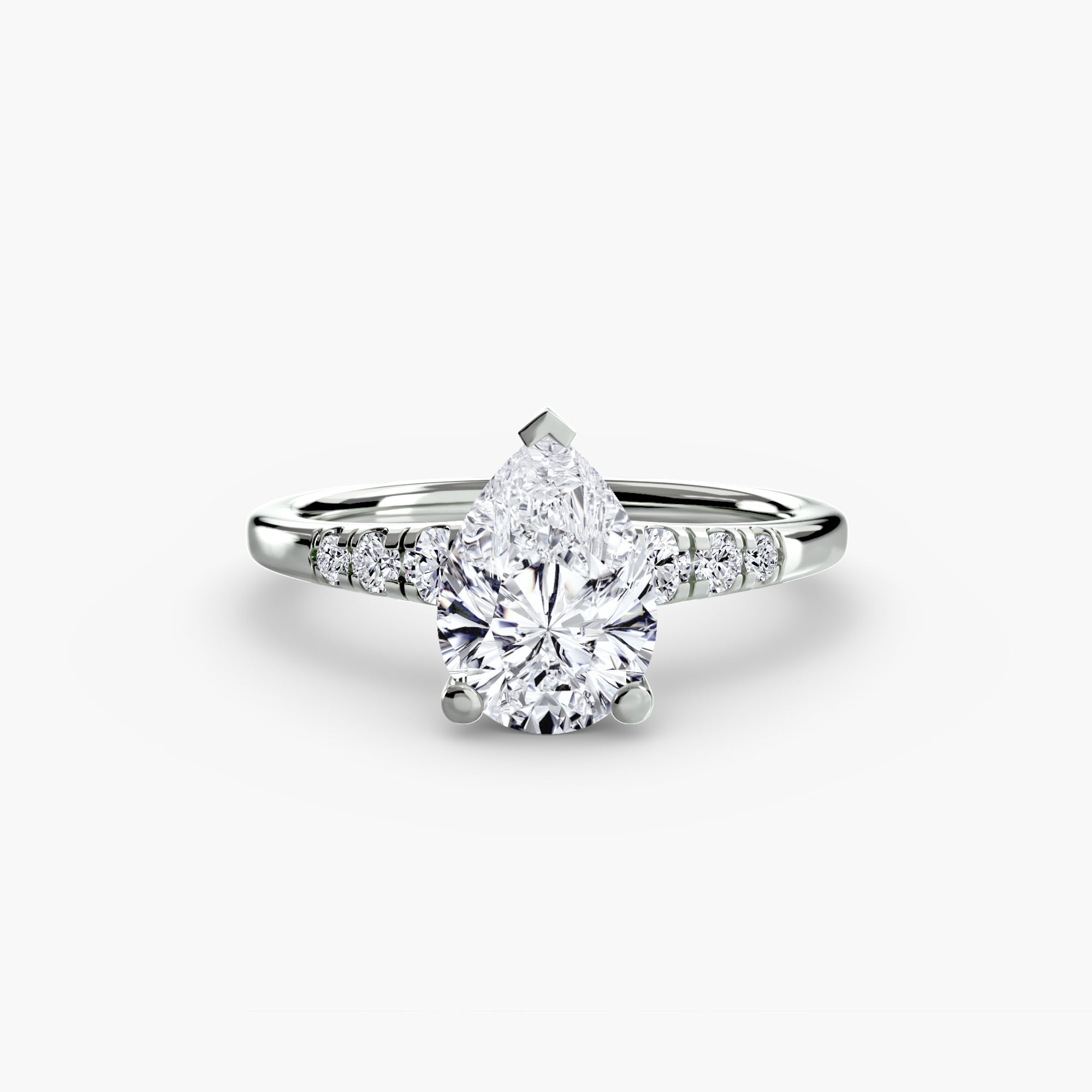 Solitaire with Shoulder Accents - VTC Watches