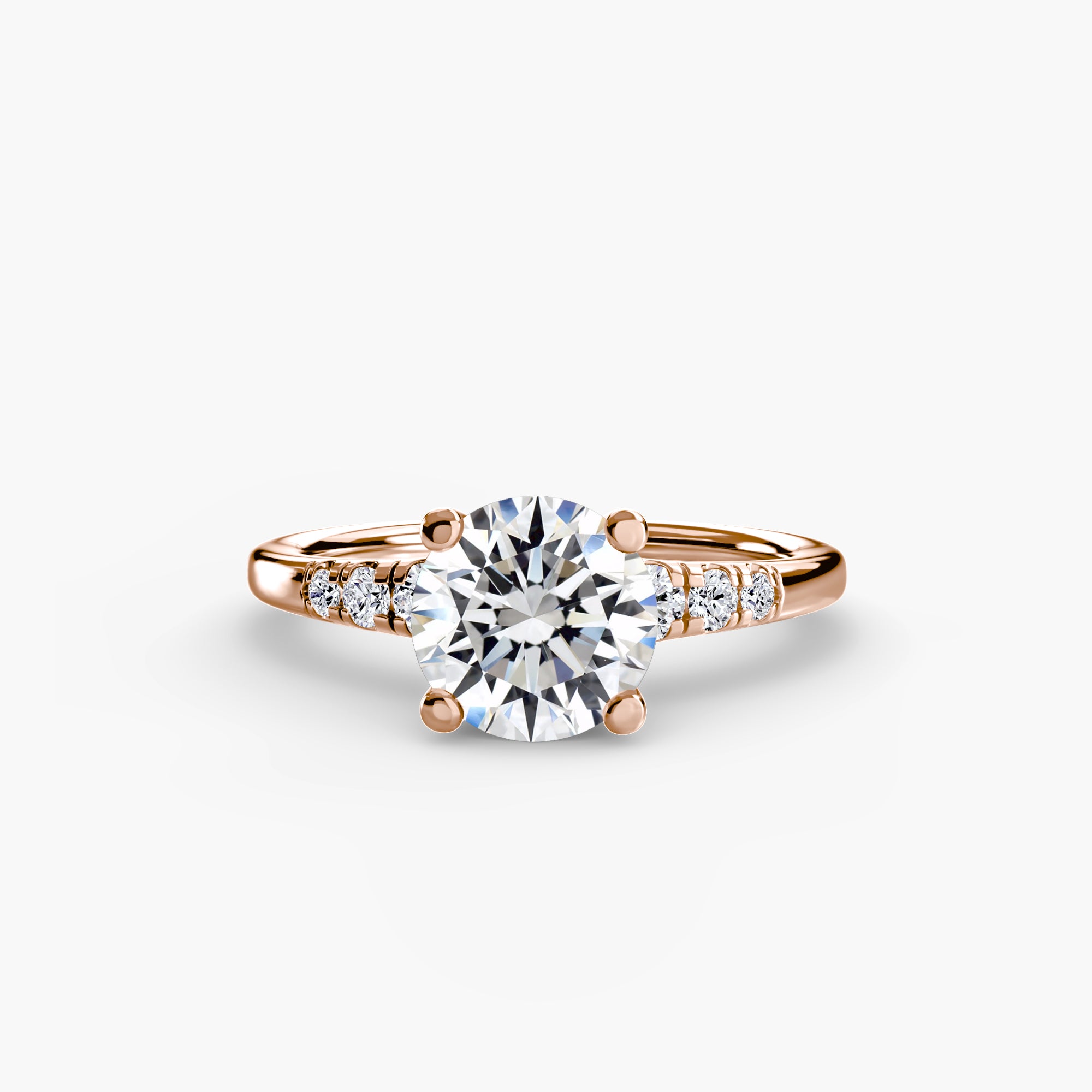 Solitaire with Shoulder Accents - VTC Watches