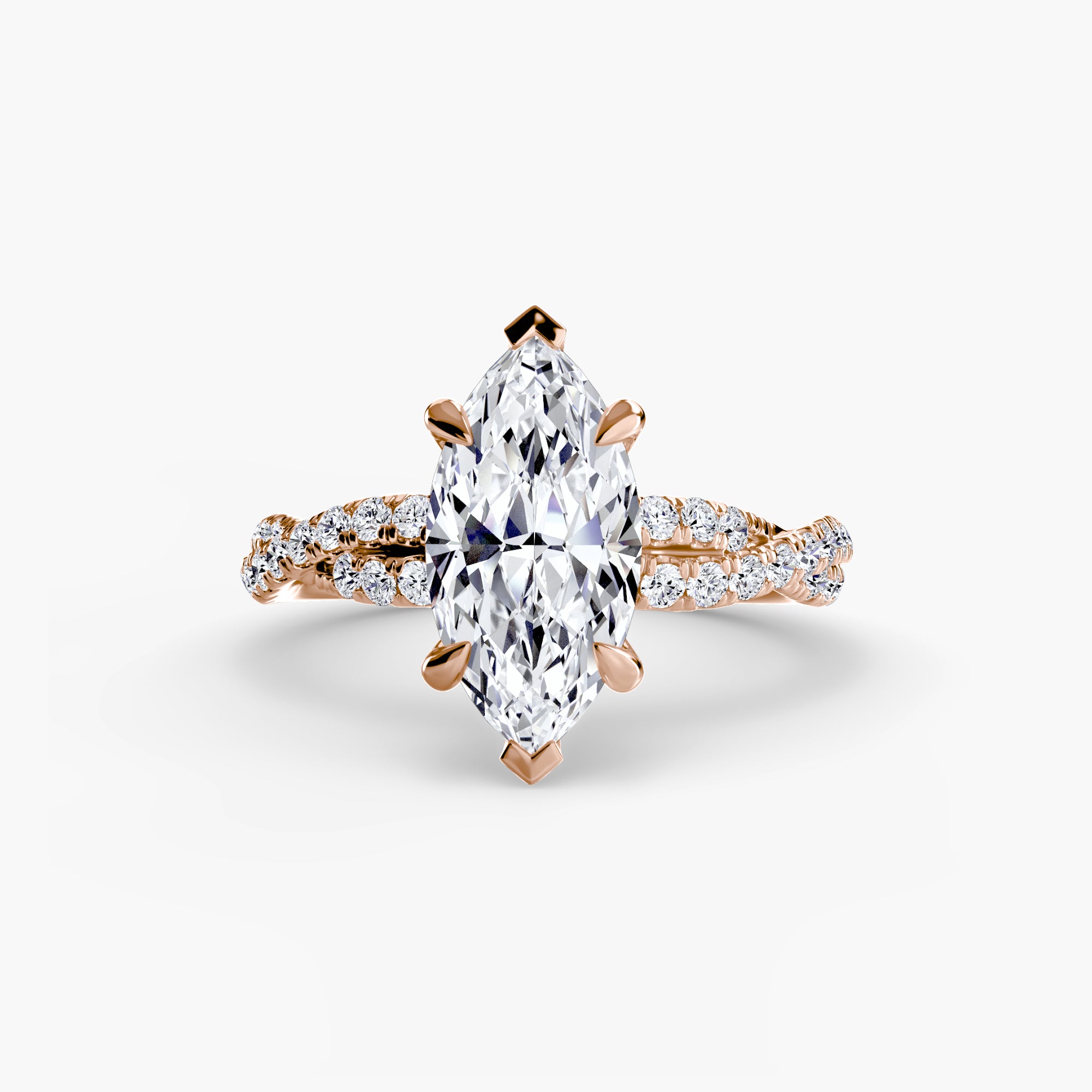 The Twisted Pavé Solitaire - VTC Watches