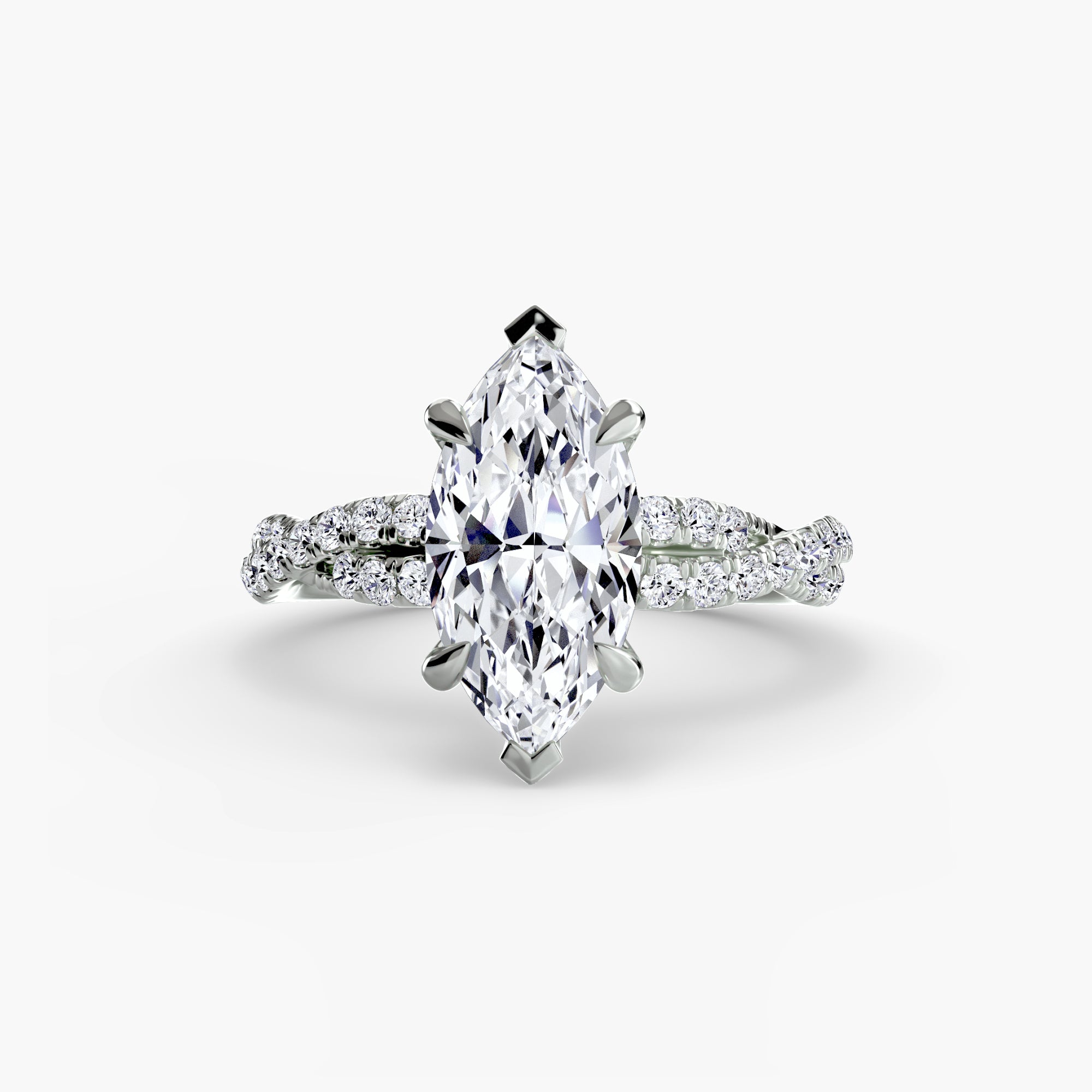 The Twisted Pavé Solitaire - VTC Watches