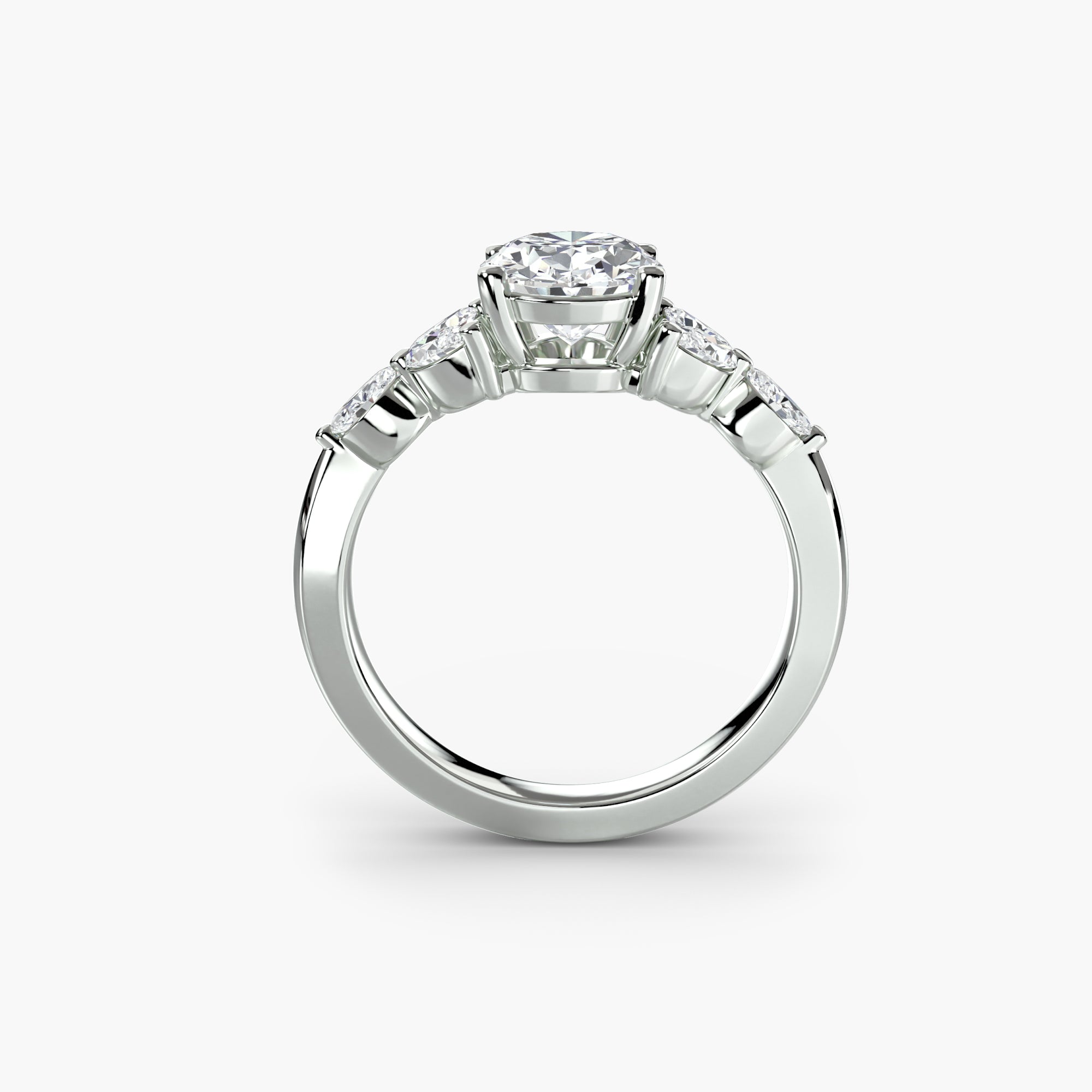 The Shoulder Cluster Ring - VTC Watches
