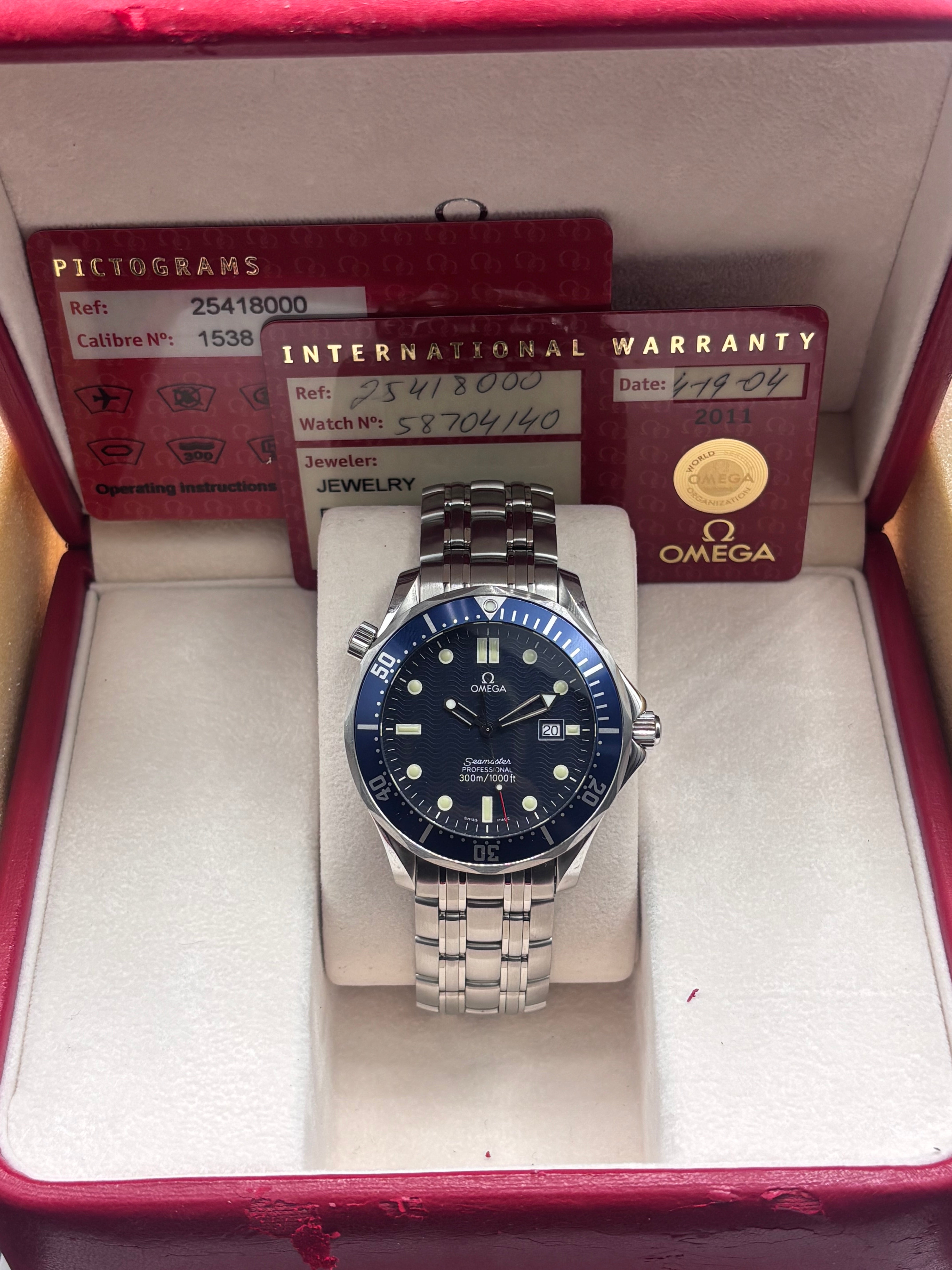 Omega Seamaster 2541.80 - VTC Watches