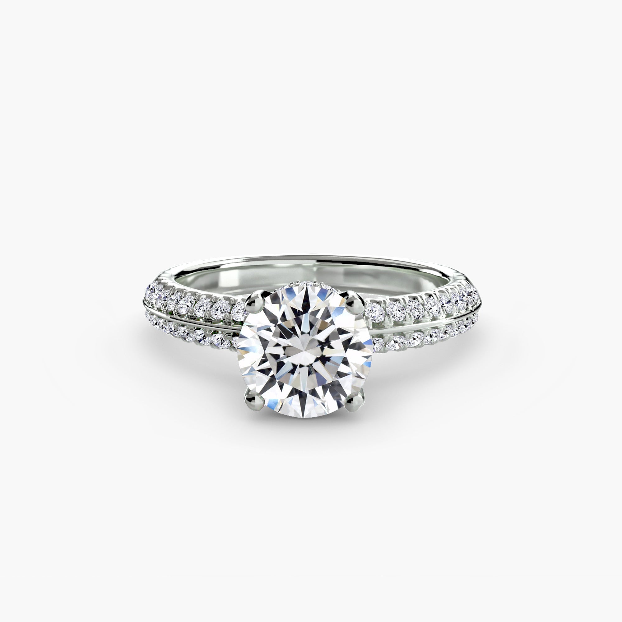 Solitaire with Pavé - VTC Watches