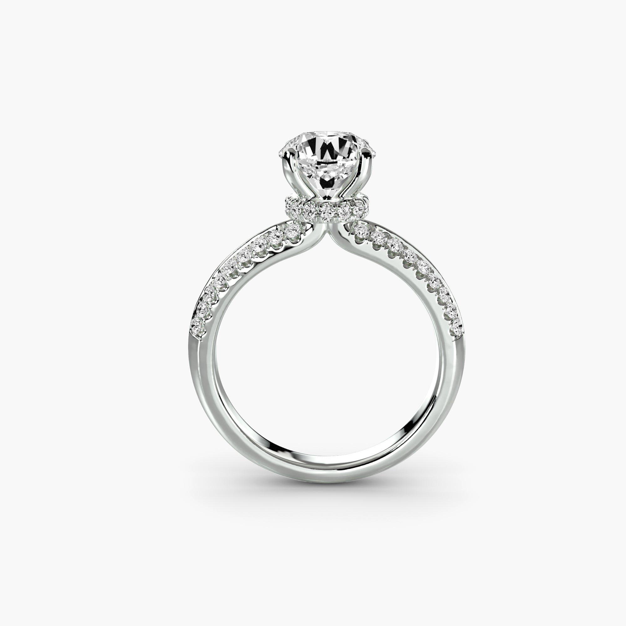Solitaire with Pavé - VTC Watches