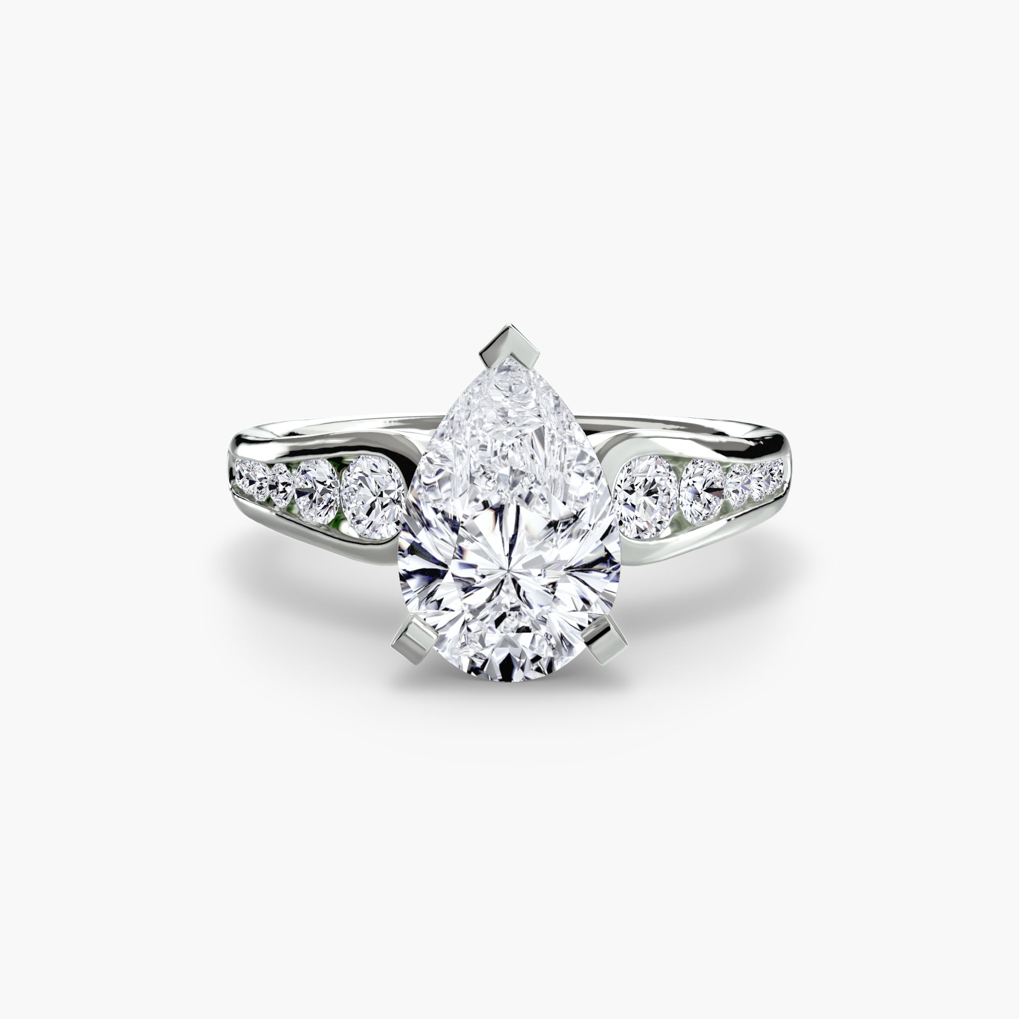 Solitaire with Pavé 2 - VTC Watches