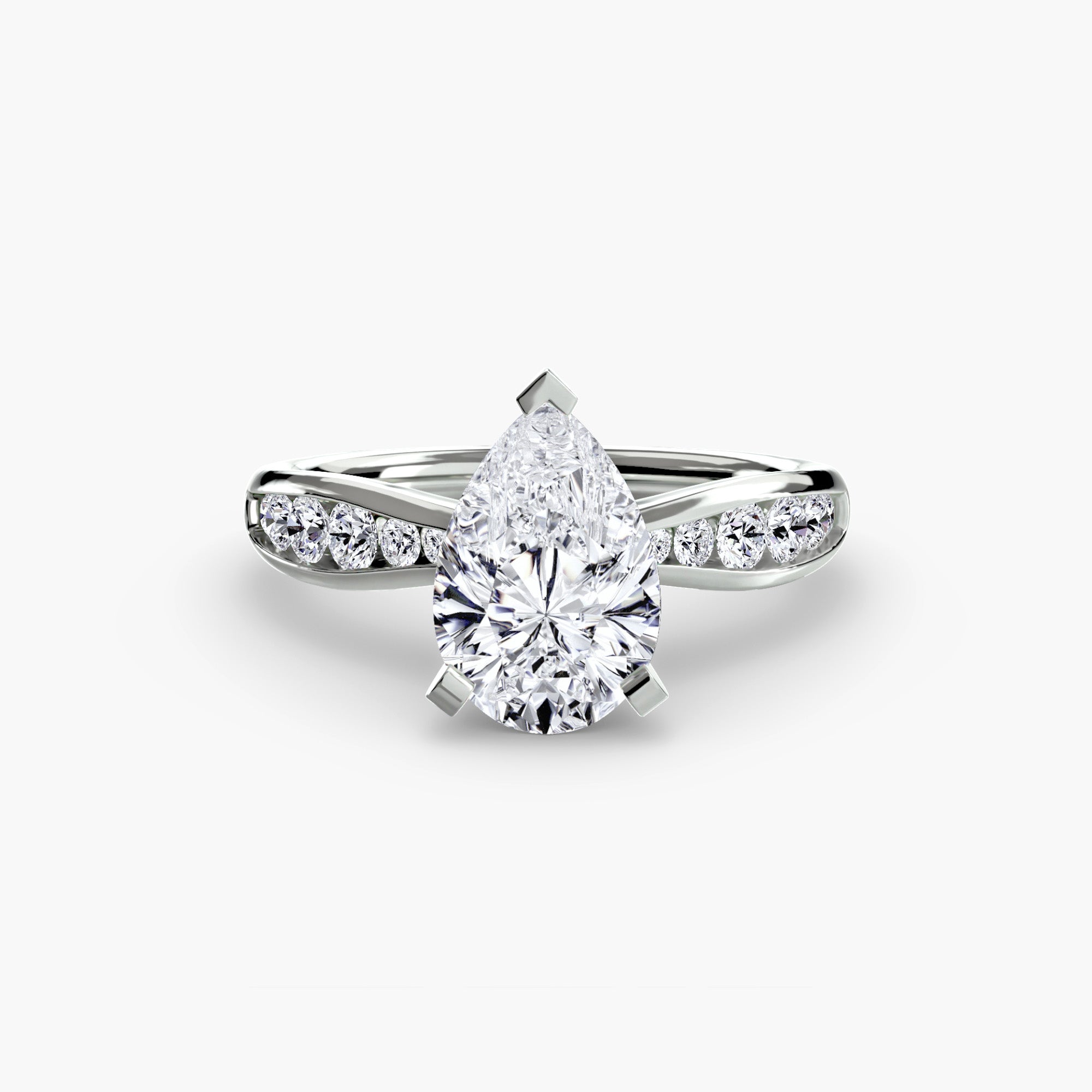 Solitaire with Pavé 3 - VTC Watches