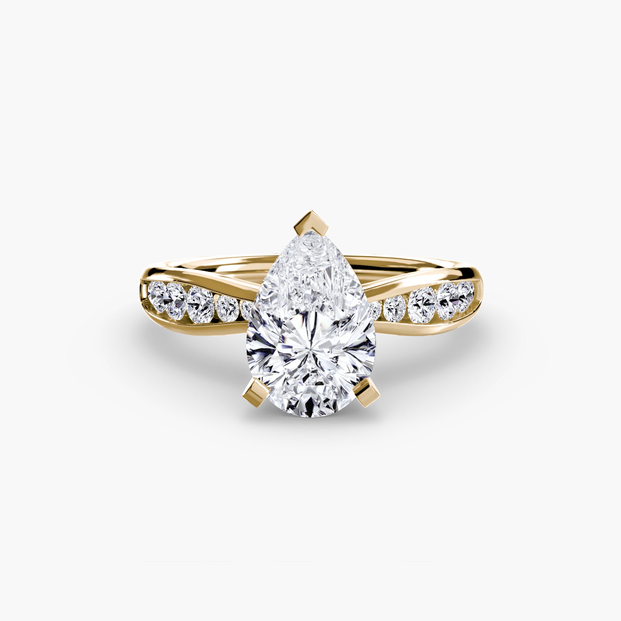 Solitaire with Pavé 3 - VTC Watches