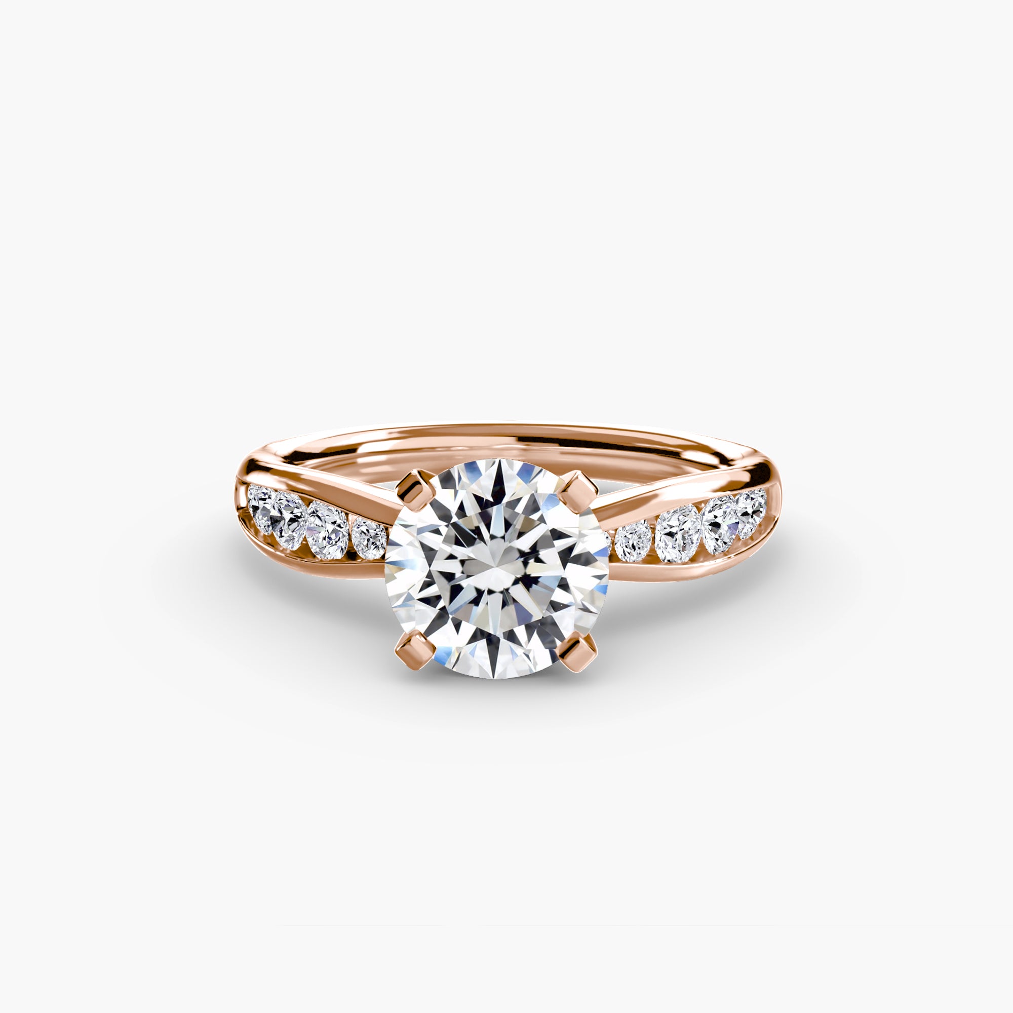 Solitaire with Pavé 3 - VTC Watches
