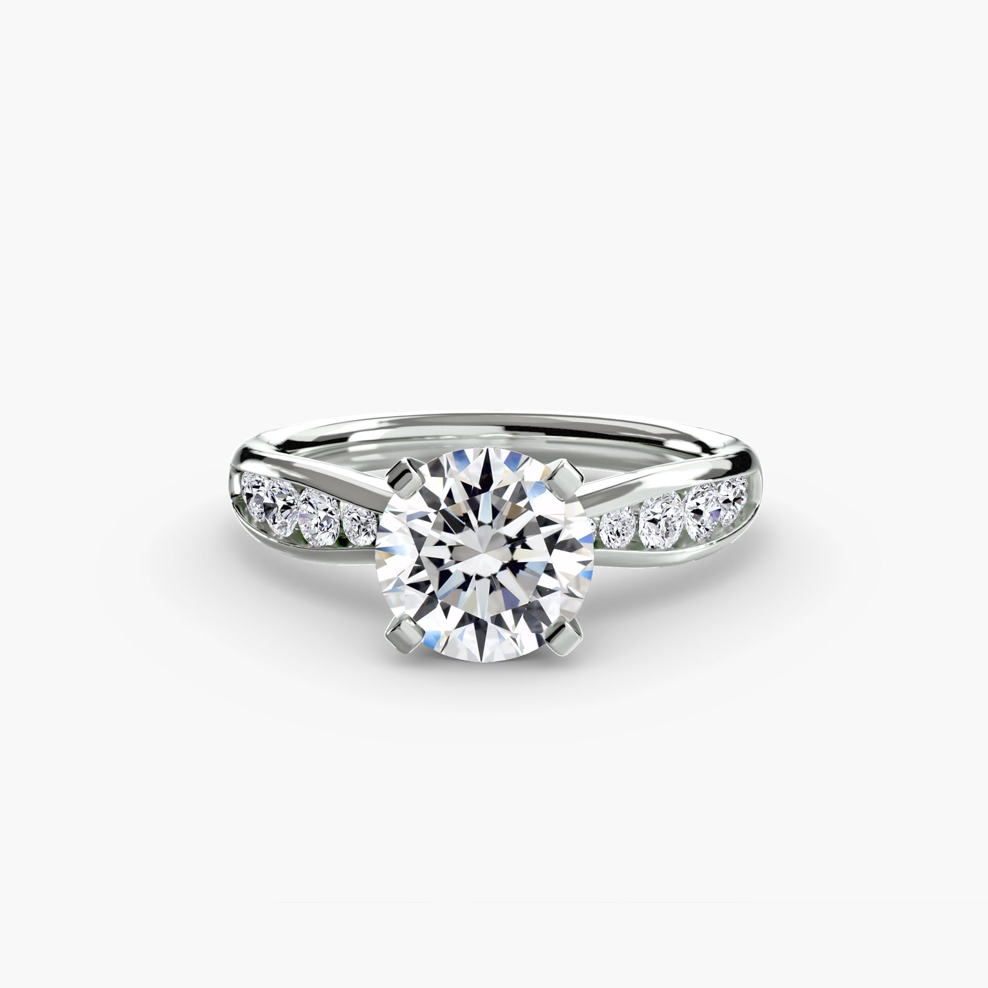 Solitaire with Pavé 3 - VTC Watches