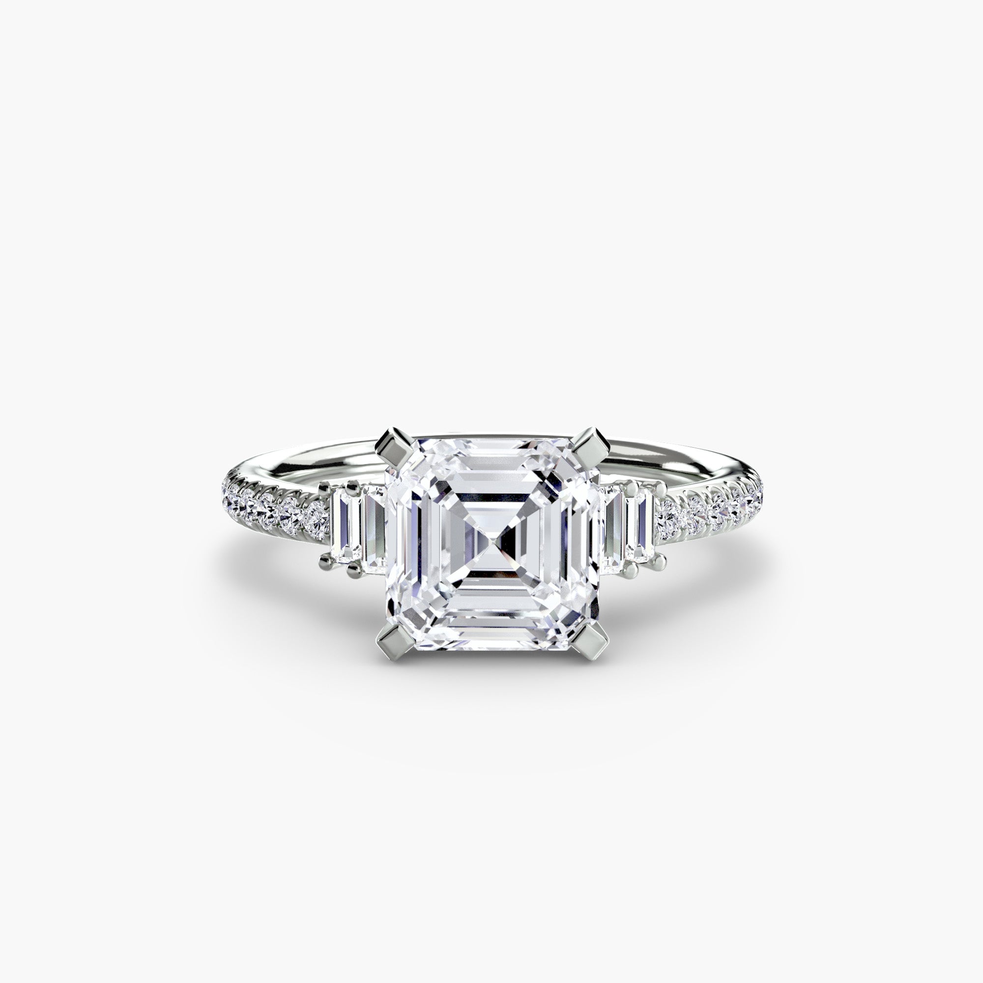 Solitaire with Pavé 4 - VTC Watches