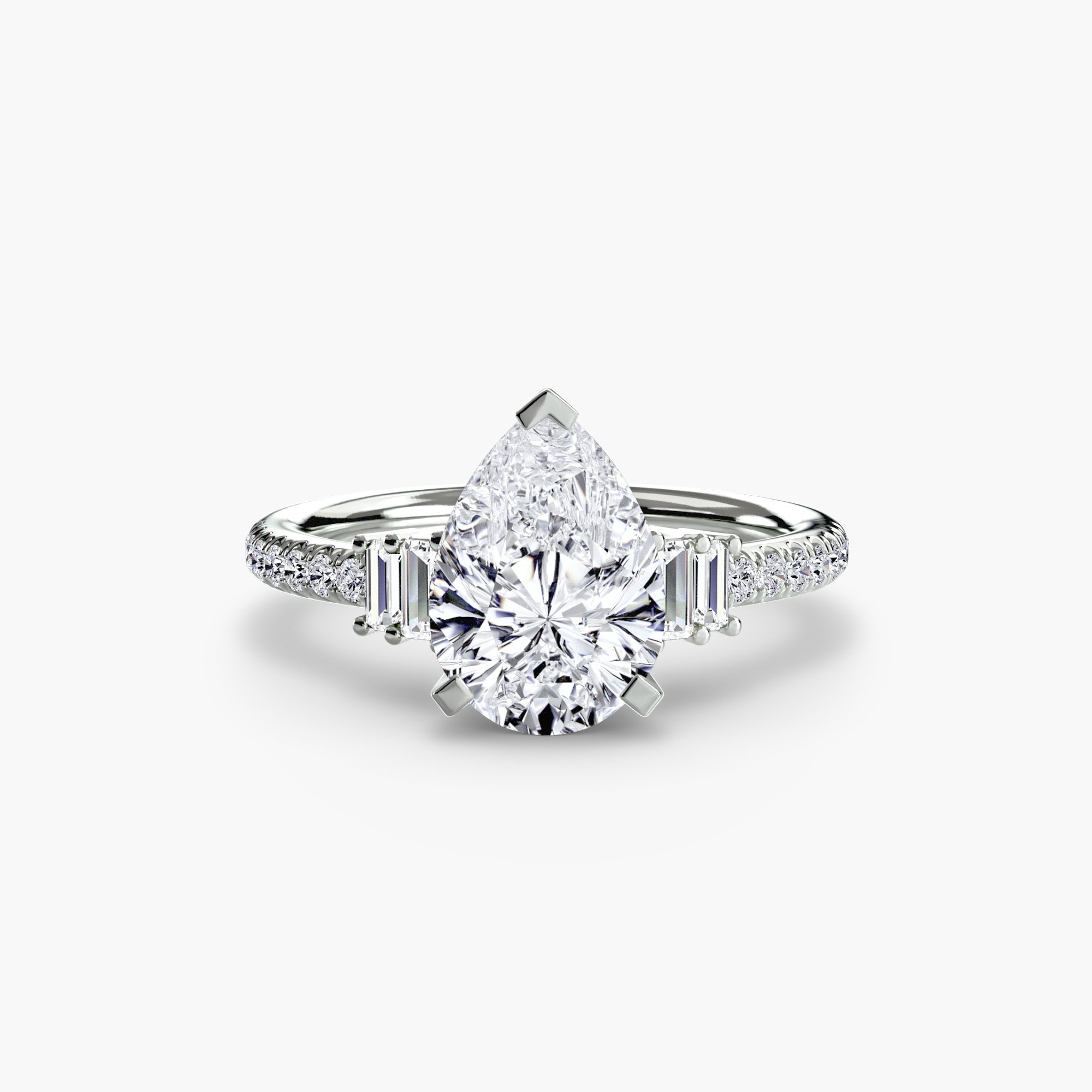 Solitaire with Pavé 4 - VTC Watches