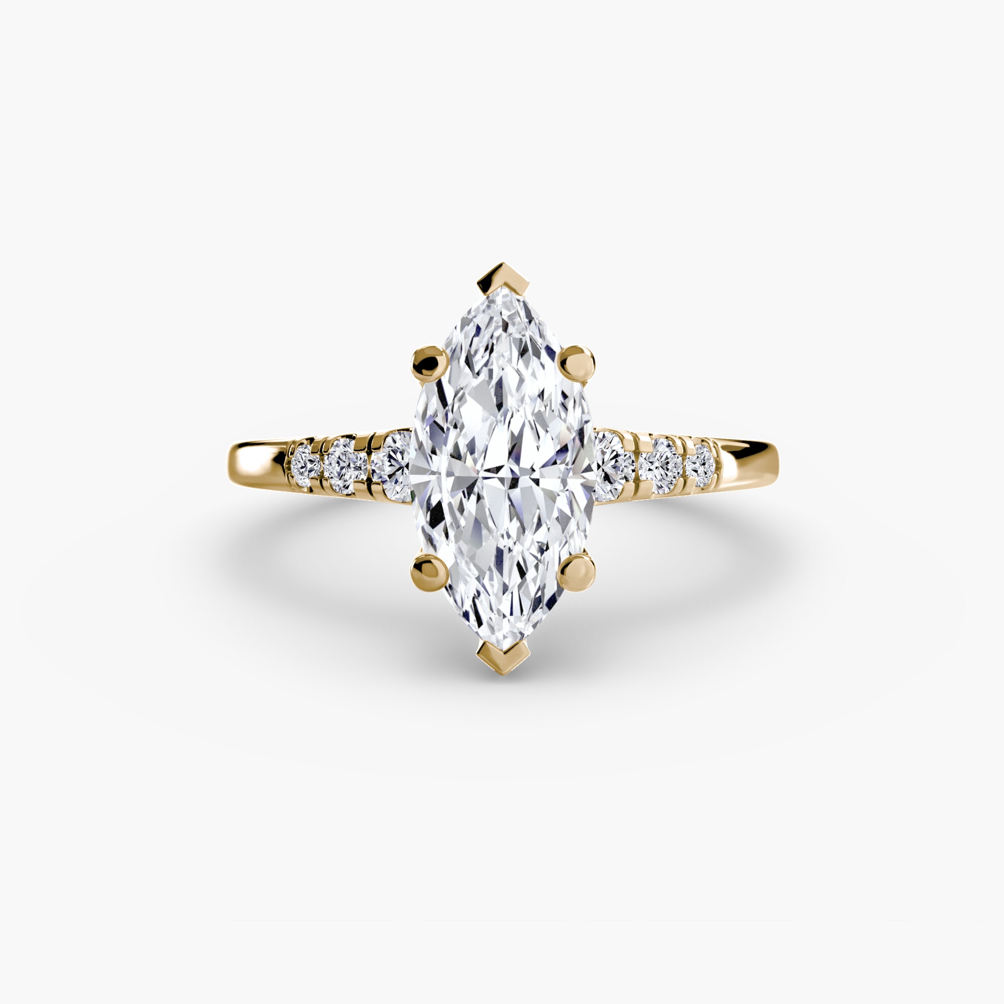 Solitaire with Shoulder Accents - VTC Watches
