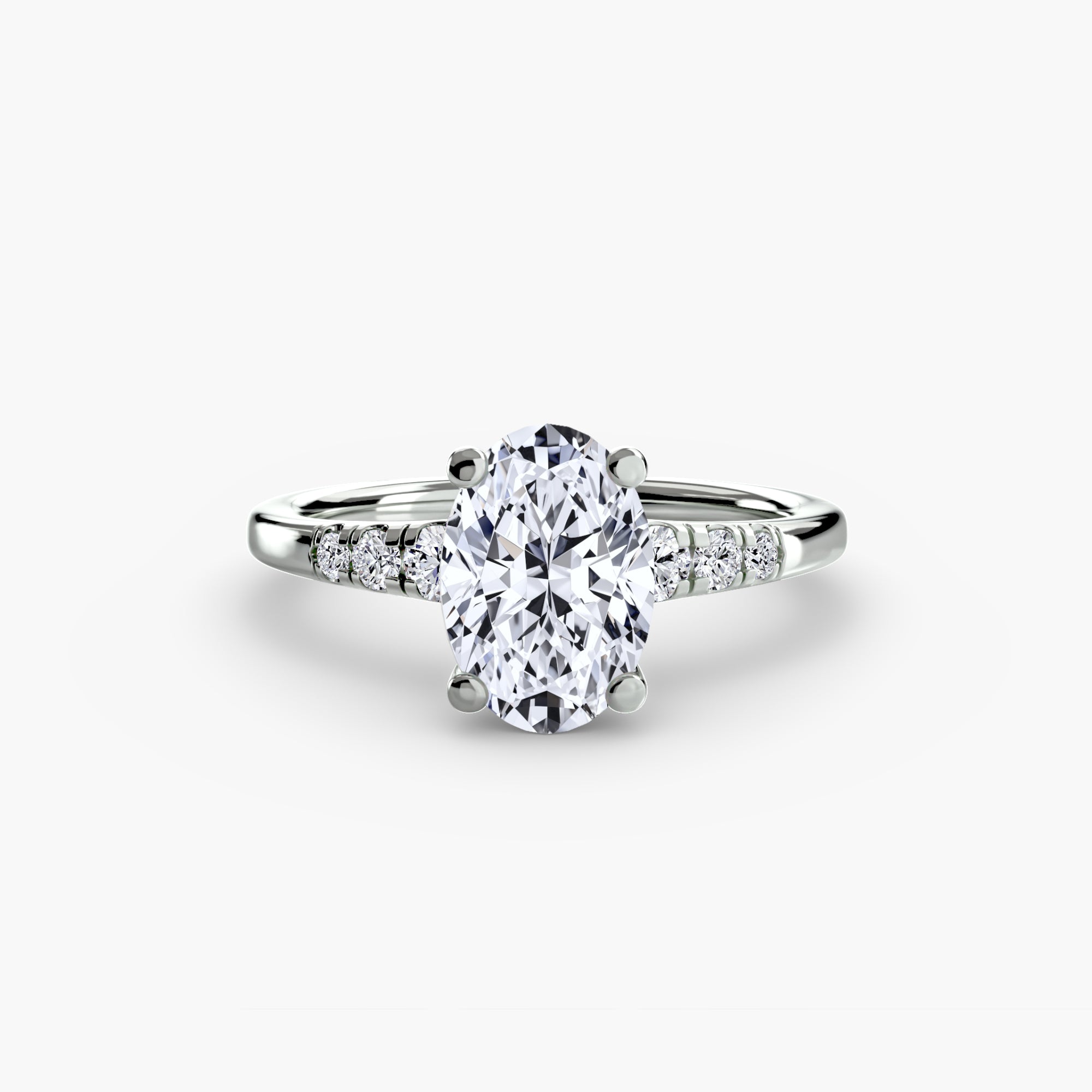 Solitaire with Shoulder Accents - VTC Watches