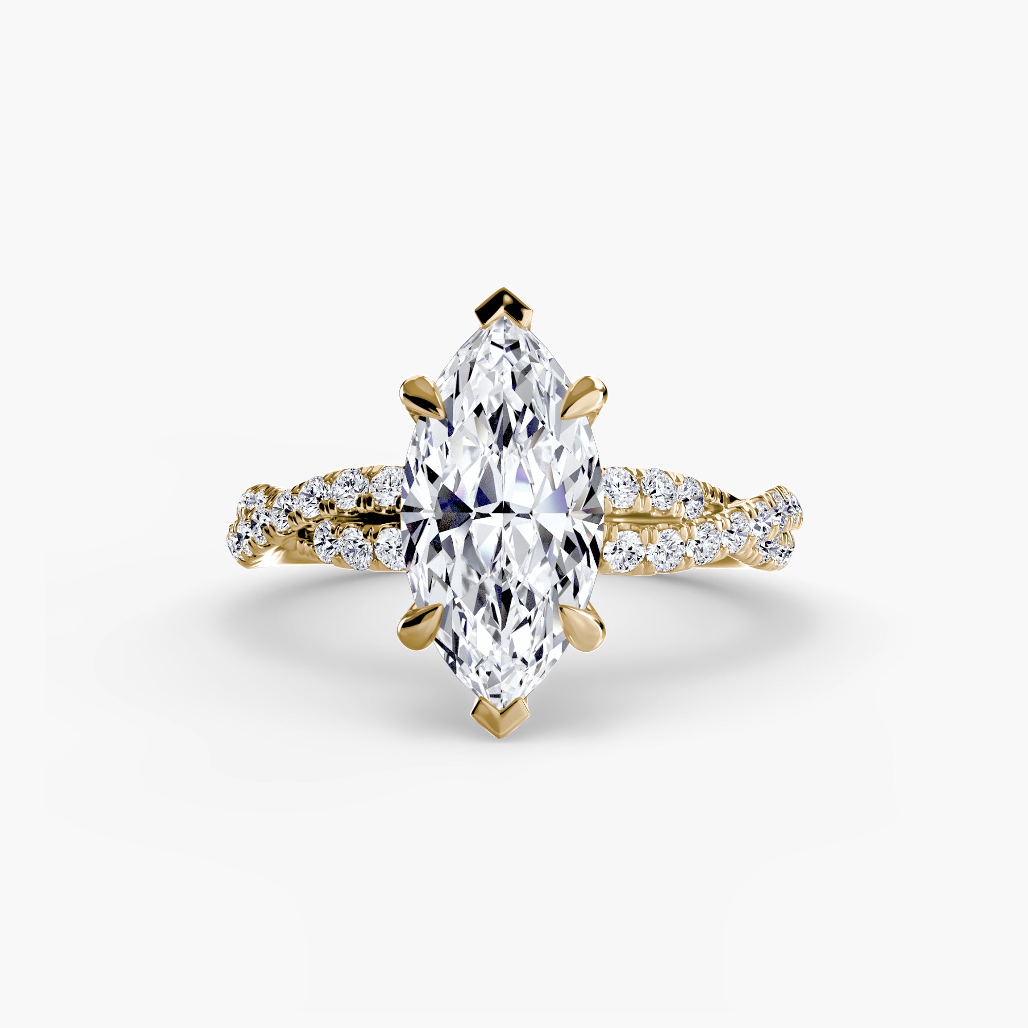 The Twisted Pavé Solitaire - VTC Watches