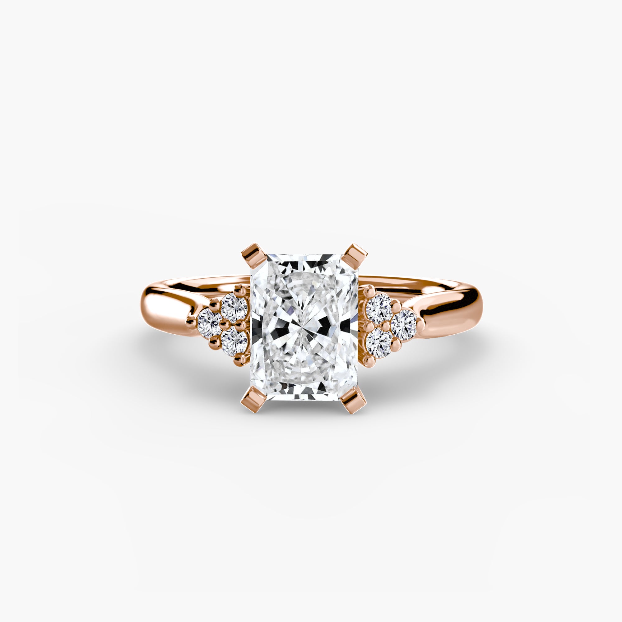 Solitaire with Cluster Shoulders 2 - VTC Watches