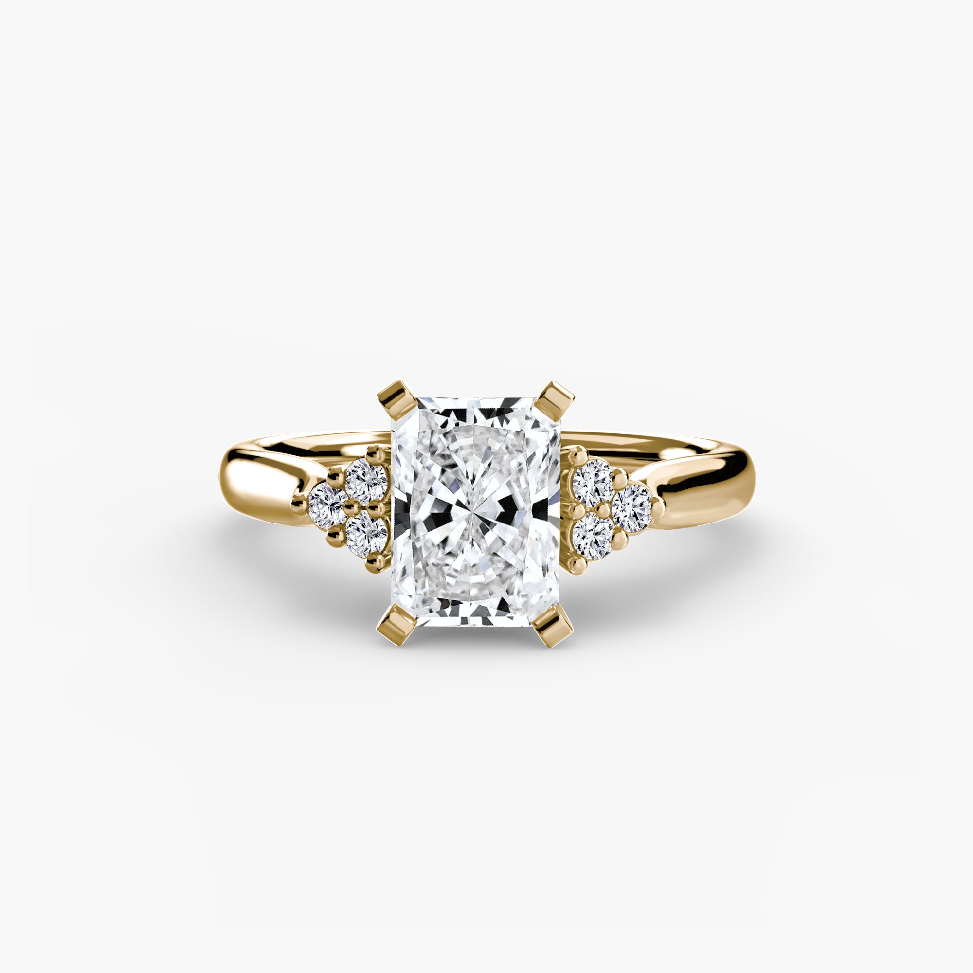Solitaire with Cluster Shoulders 2 - VTC Watches