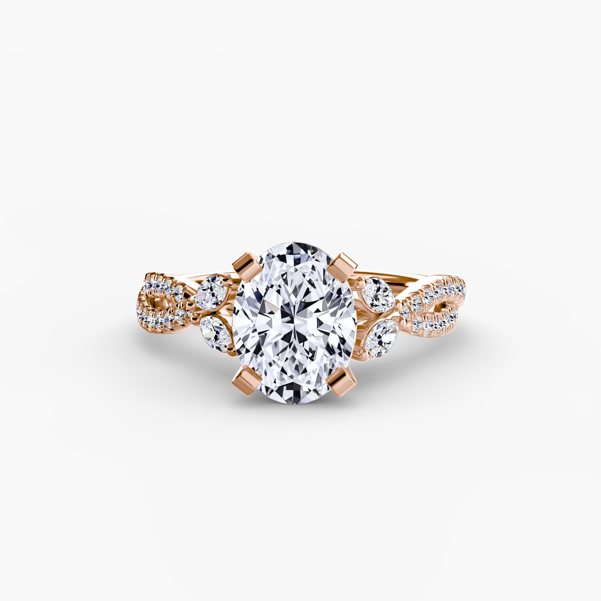 The Twist Pavé Ring - VTC Watches