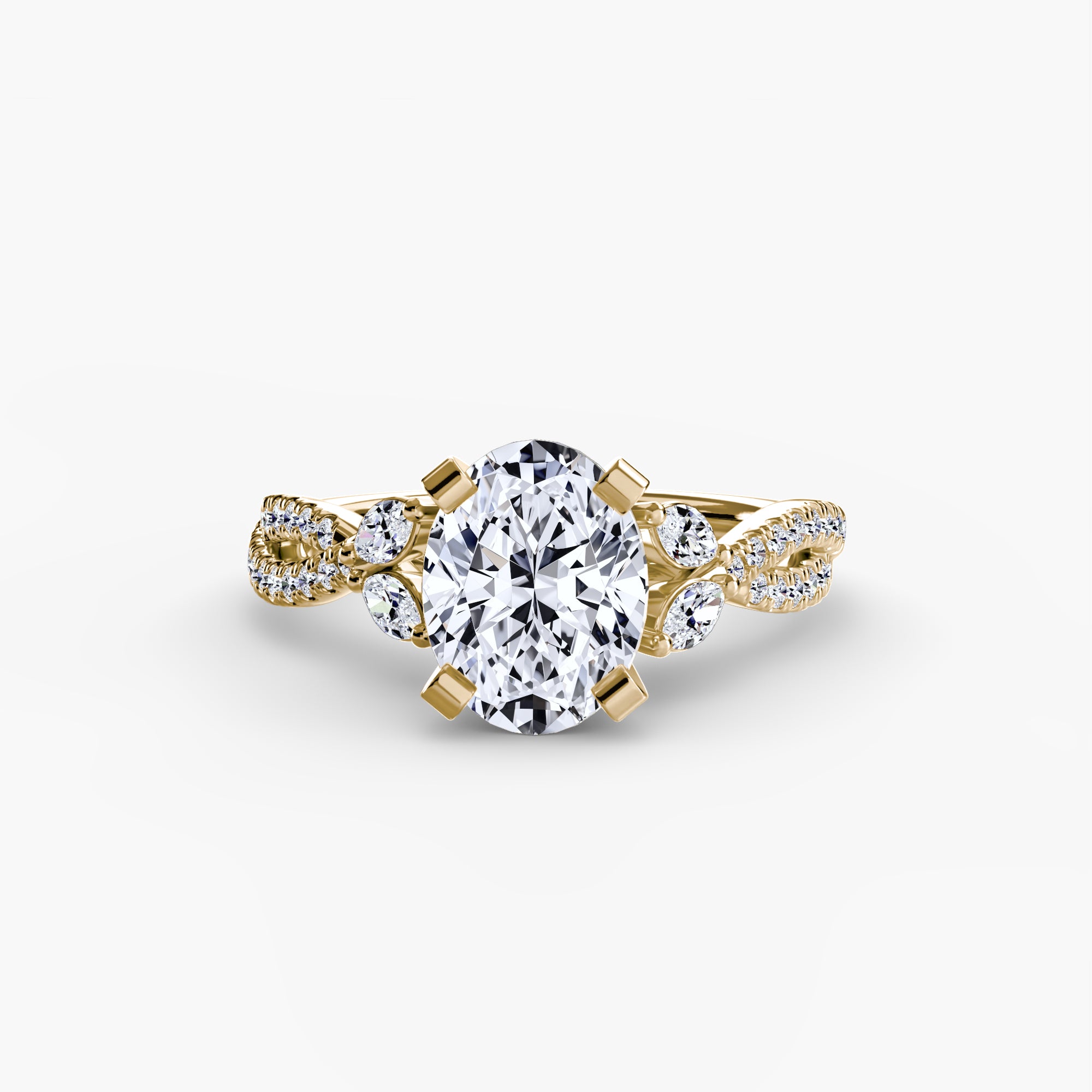 The Twist Pavé Ring - VTC Watches
