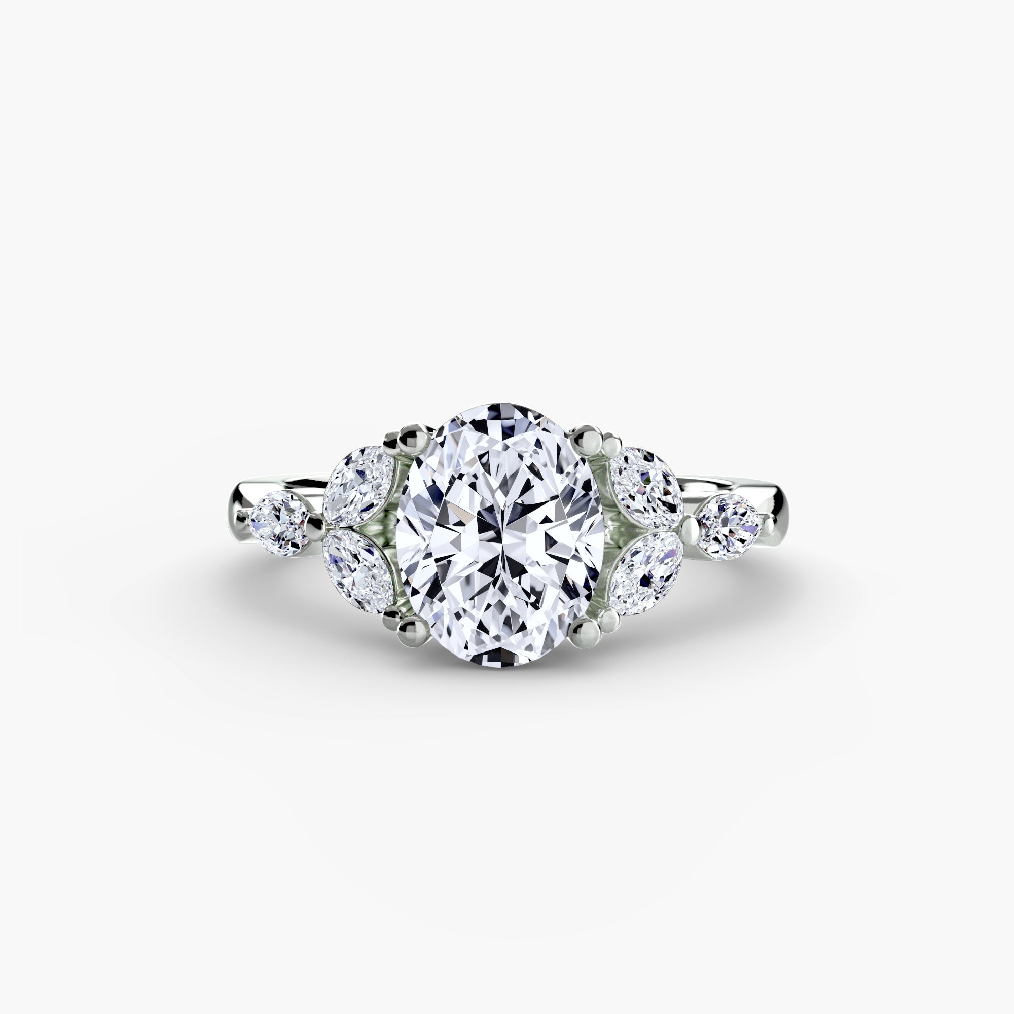 The Shoulder Cluster Ring - VTC Watches